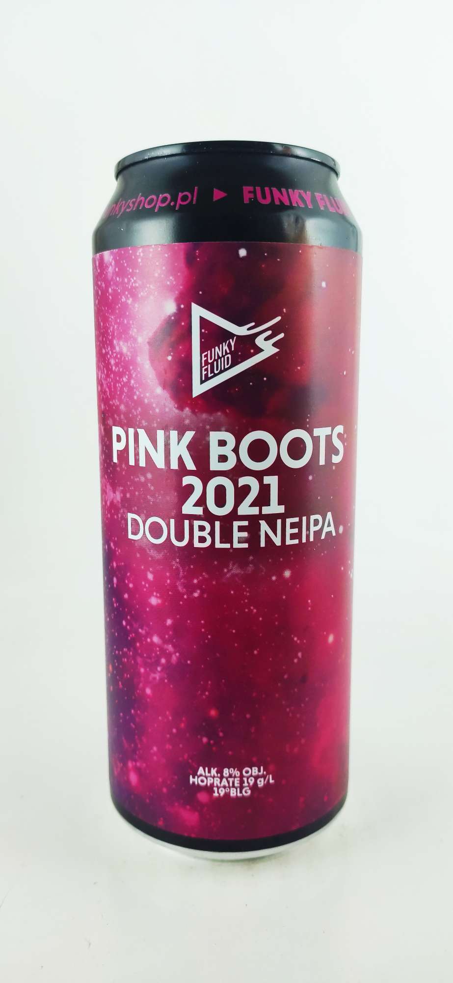 Funky Fluid Pink Boots 2021 Double NEIPA  16°