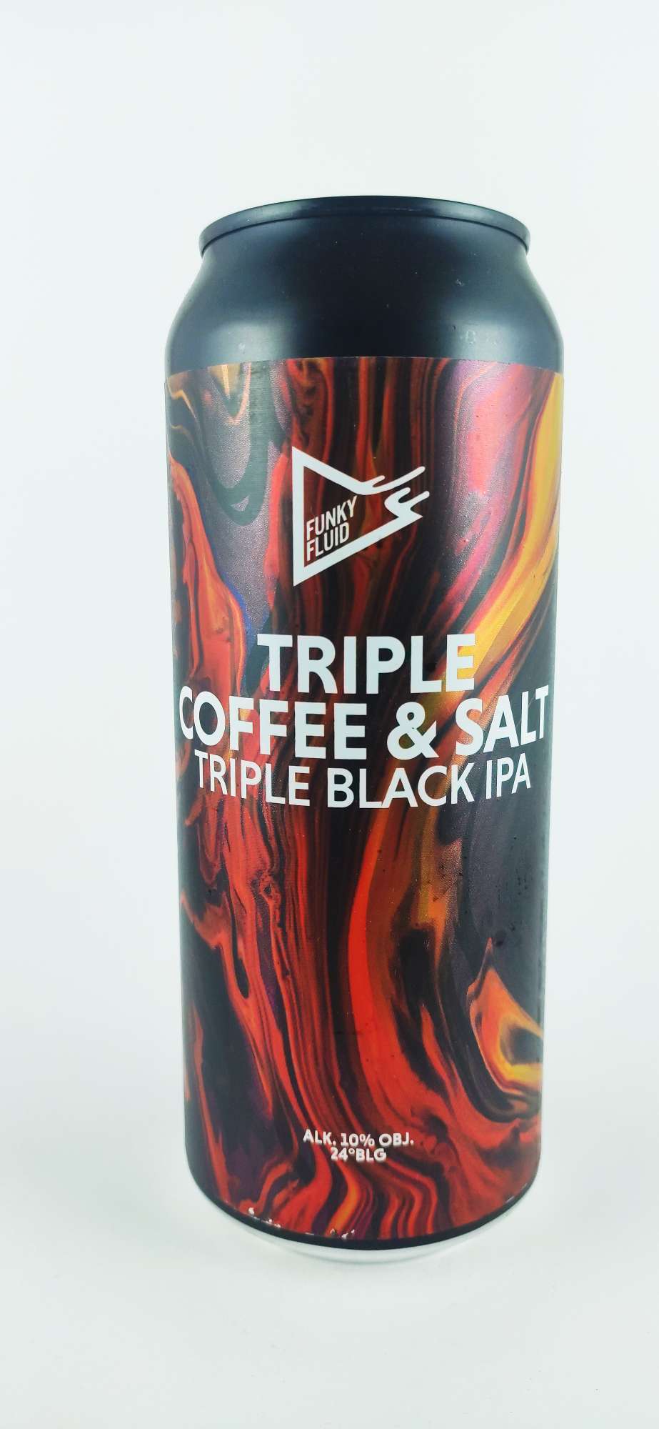 Funky Fluid Triple Coffee & Salt Black IPA 24°