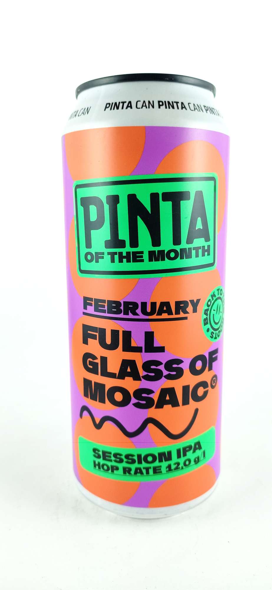 Pinta Full Glass of Mosaic IPA 13°
