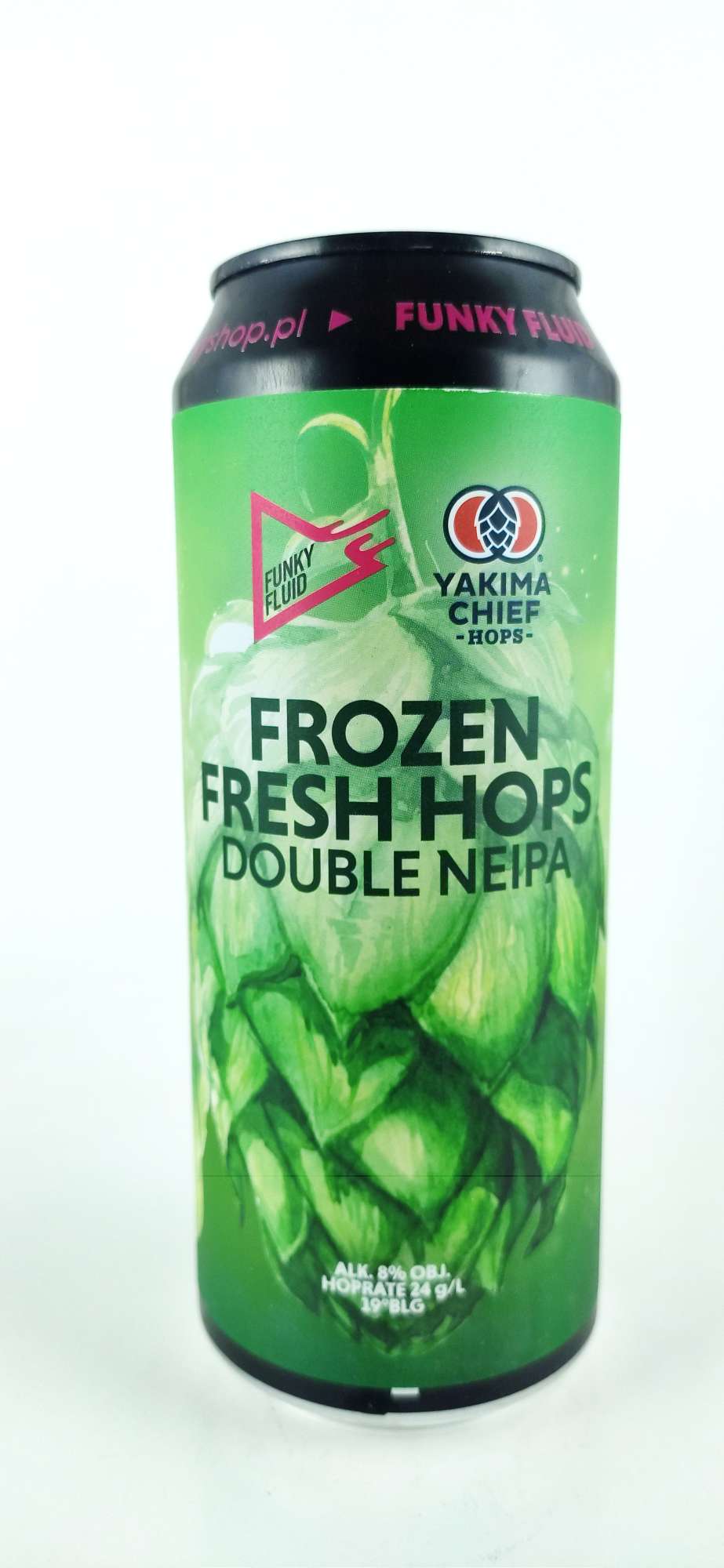 Funky Fluid Frozen Fresh Hops Double NEIPA 19°