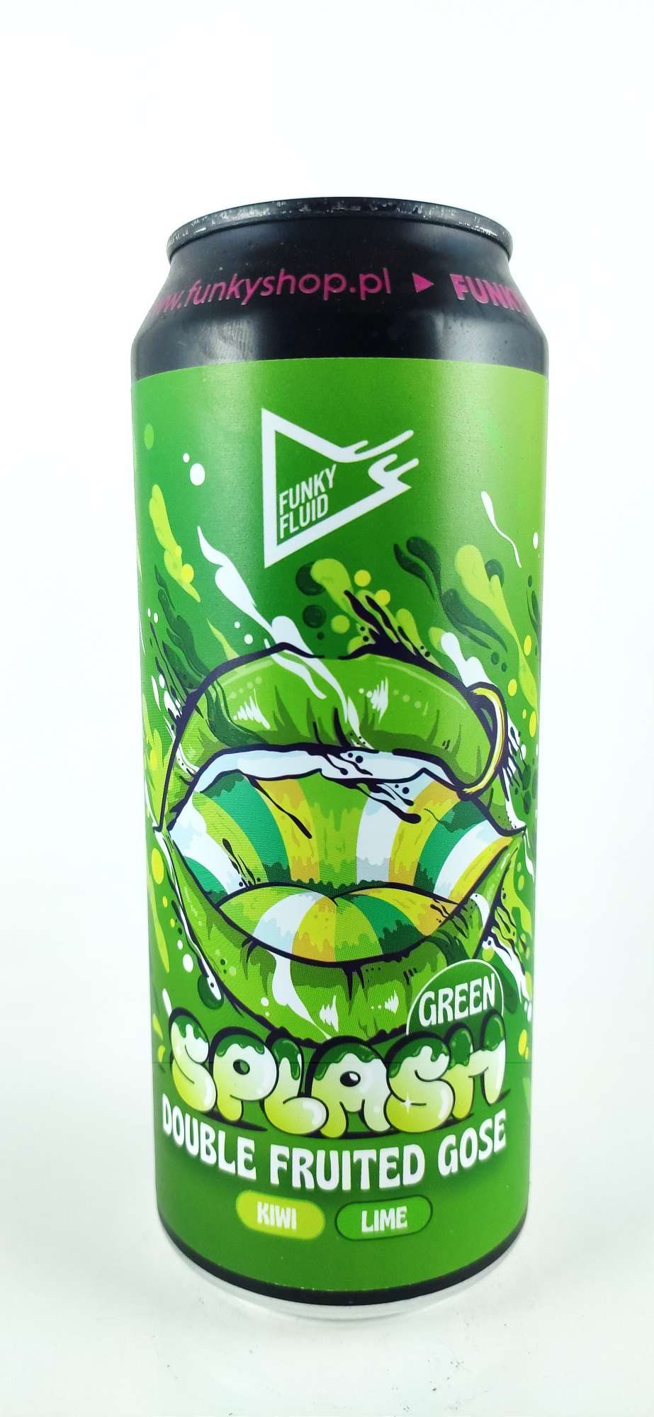 Funky Fluid Splash: Green Gose with Kiwi & Lime