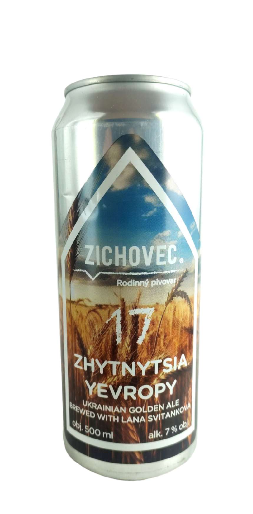 Zichovec Zhytnytsia Yevropy Ukrainian Golden Ale 17°