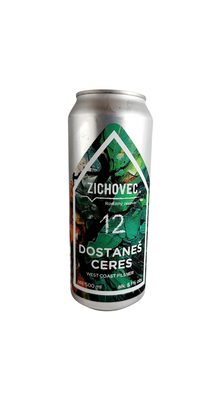 Zichovec Dostaneš Cereš West Coast Pisner 12°