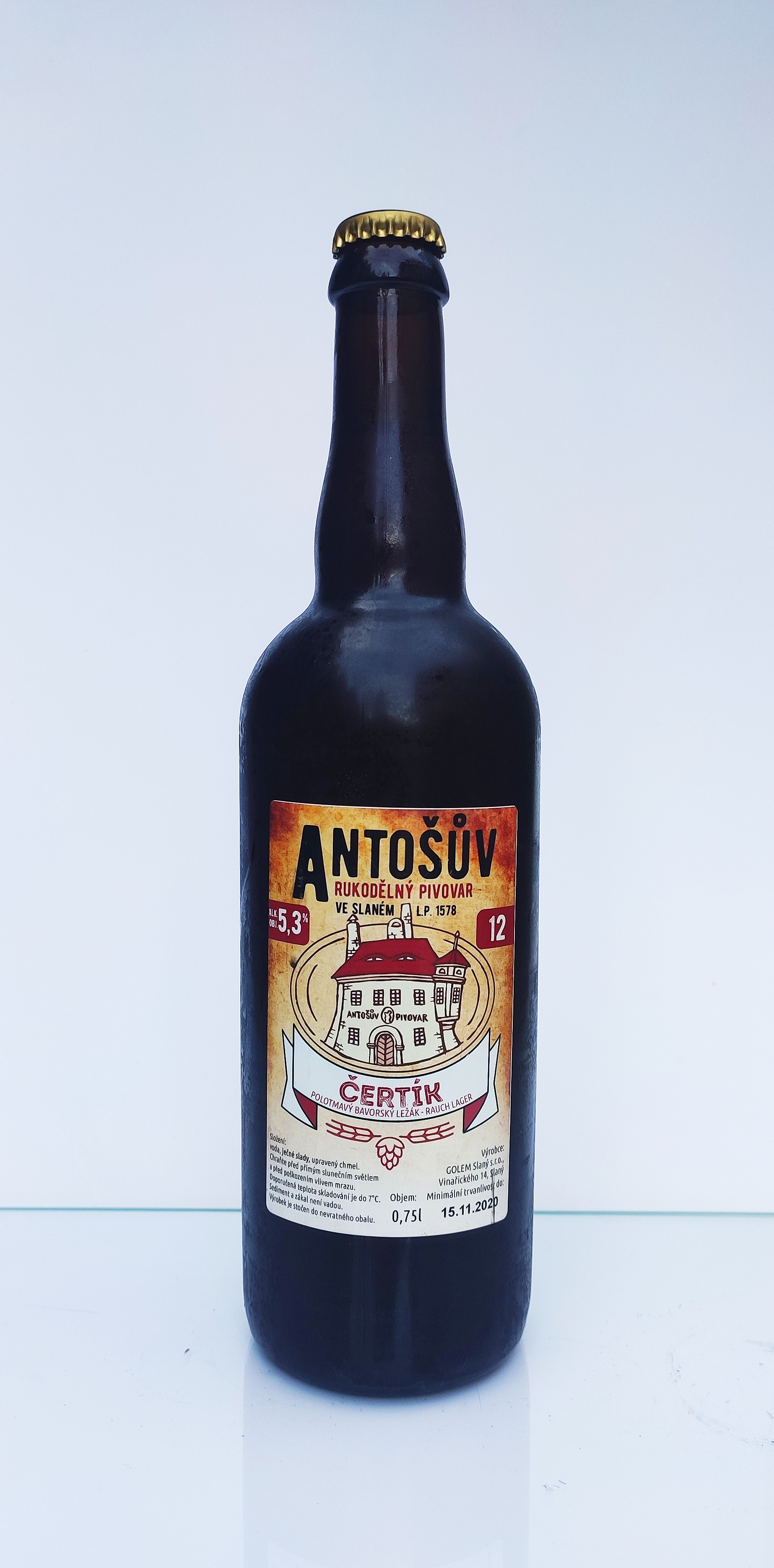 Antoš Čertík Rauch Lager 12°