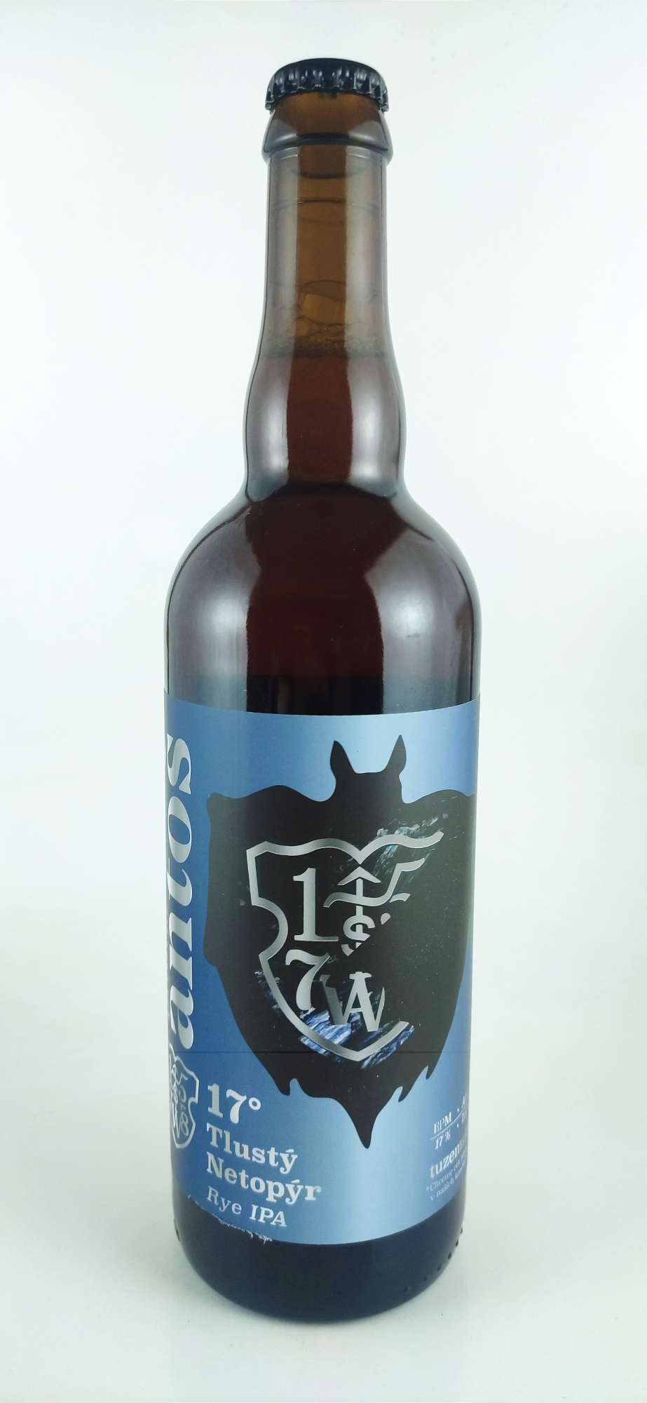 Antoš Tlustý Netopýr Rye IPA 17°