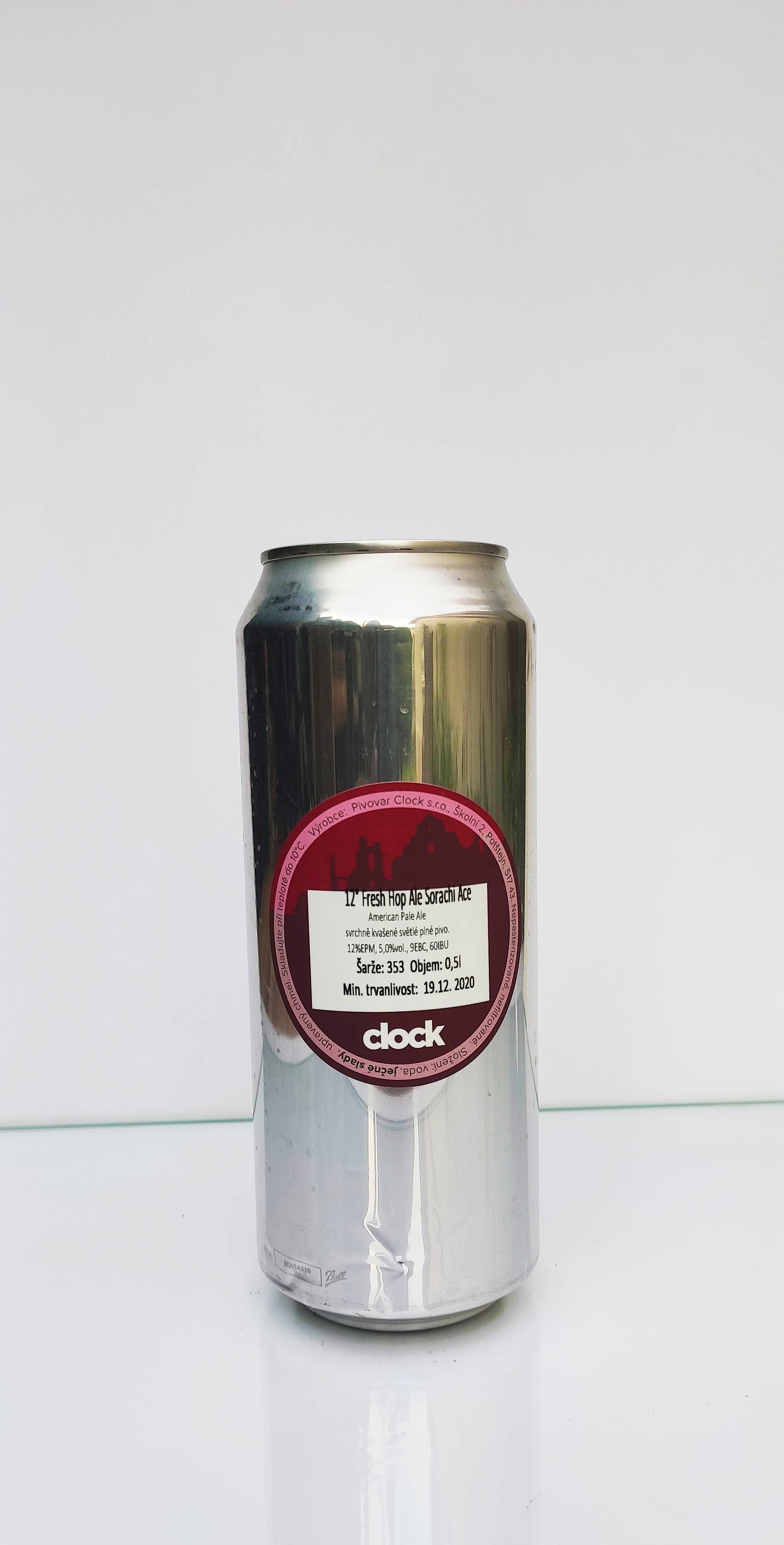 Clock Fresh Hop Ale Sorachi Ace 2020 12°  