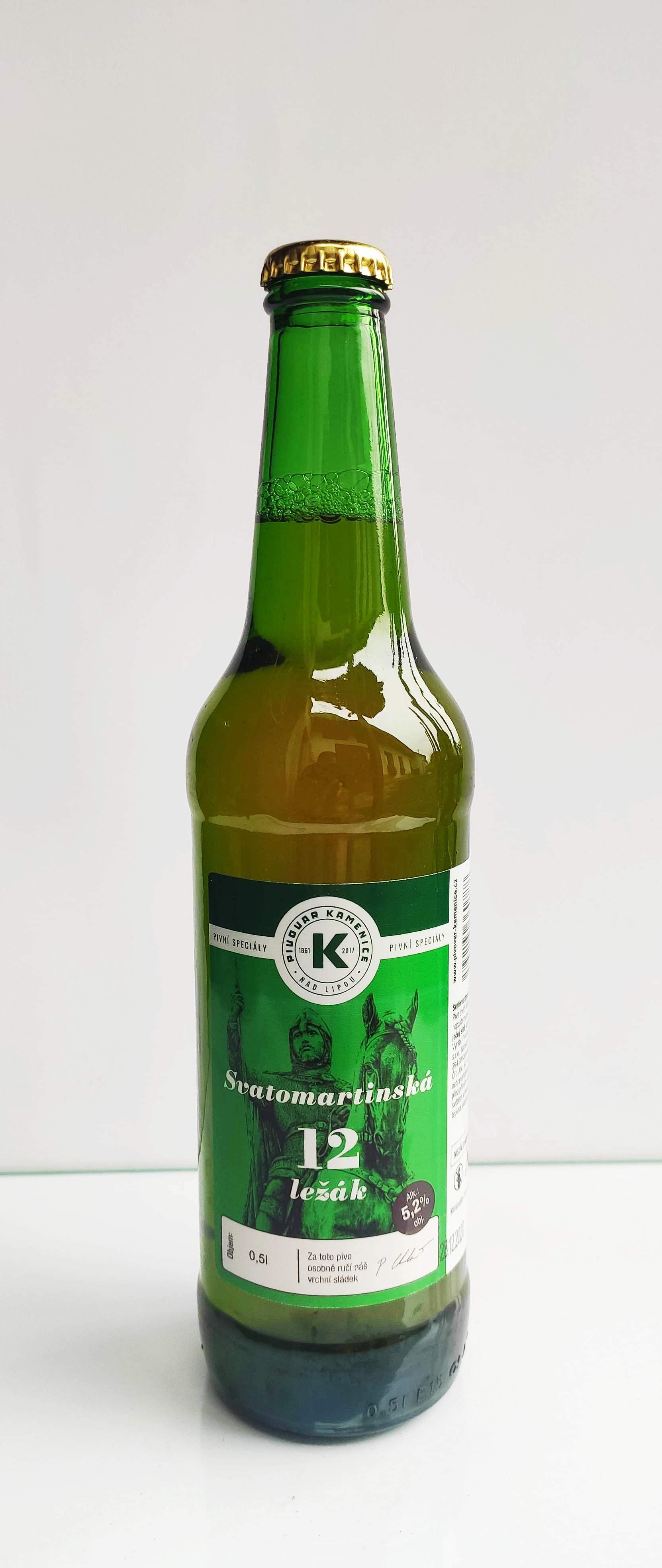 Kamenice Svatomartinská 12°