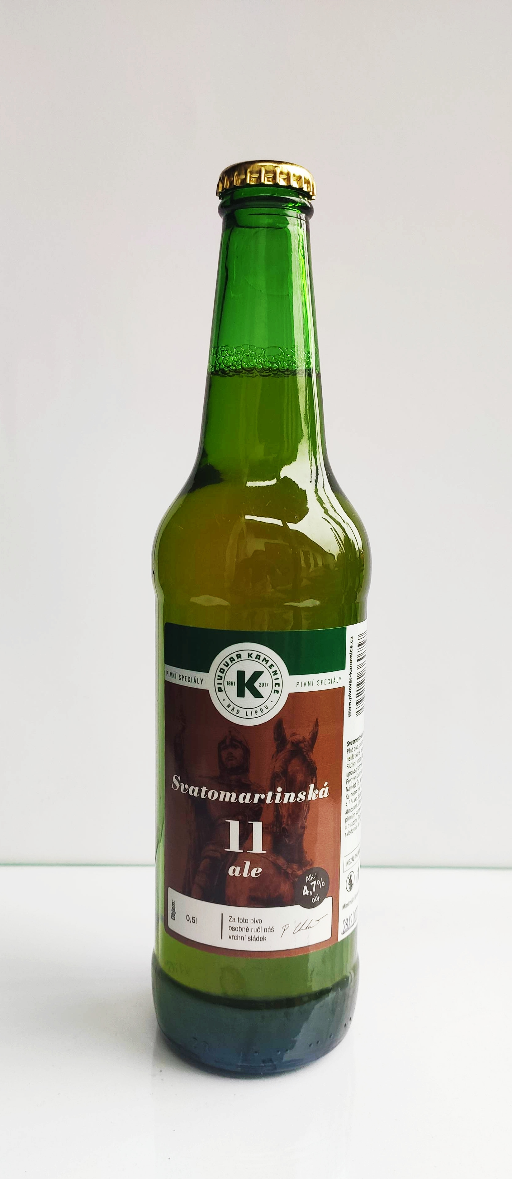 Kamenice Svatomartinská 11°