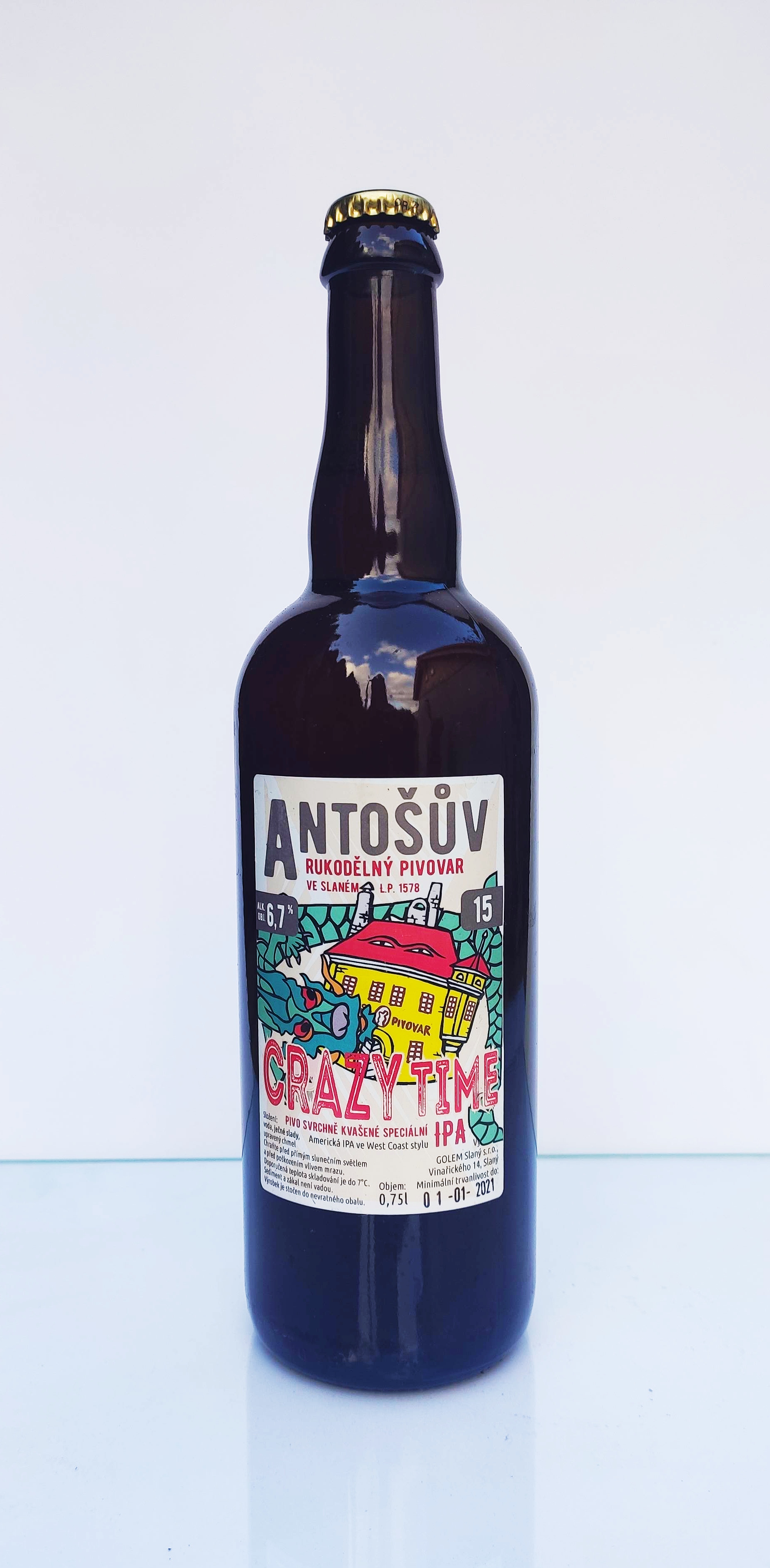 Antoš Crazy Times IPA 15°