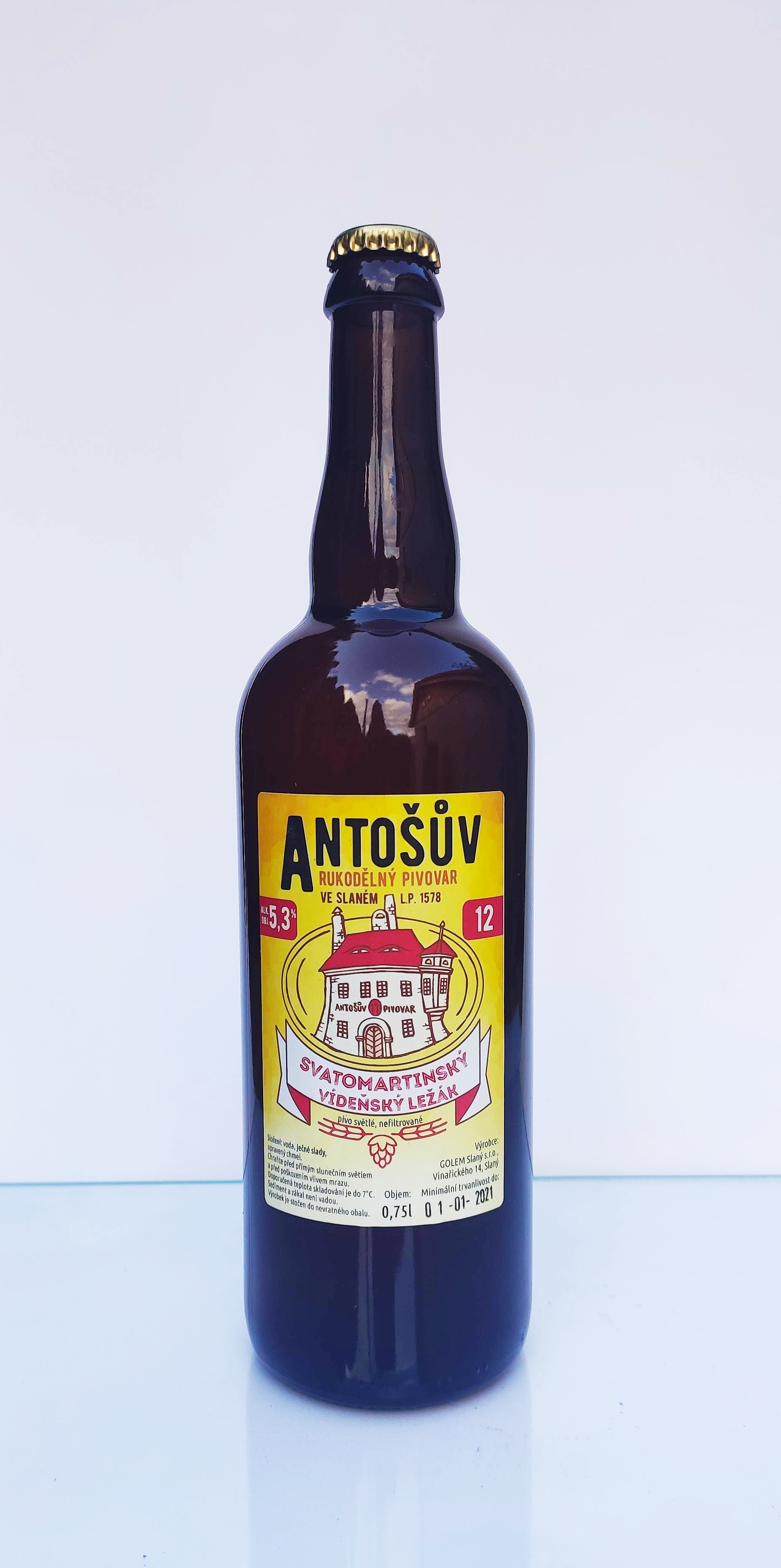 Antoš Svatomartinský Vídeňský ležák 12°
