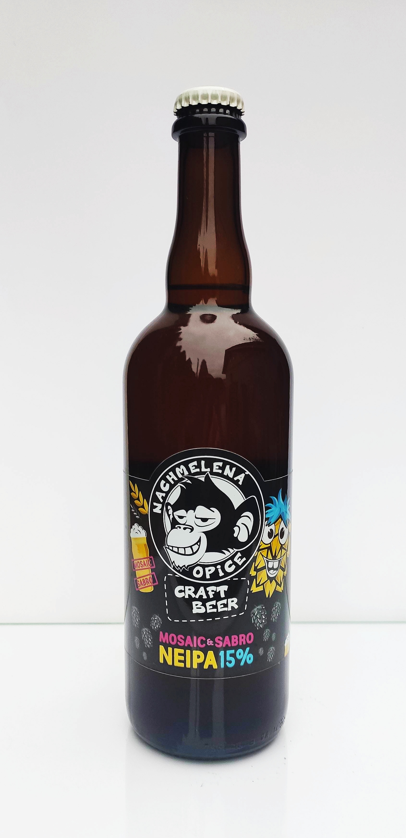 Nachmelená opice Mosaic & Sabro NEIPA 15°