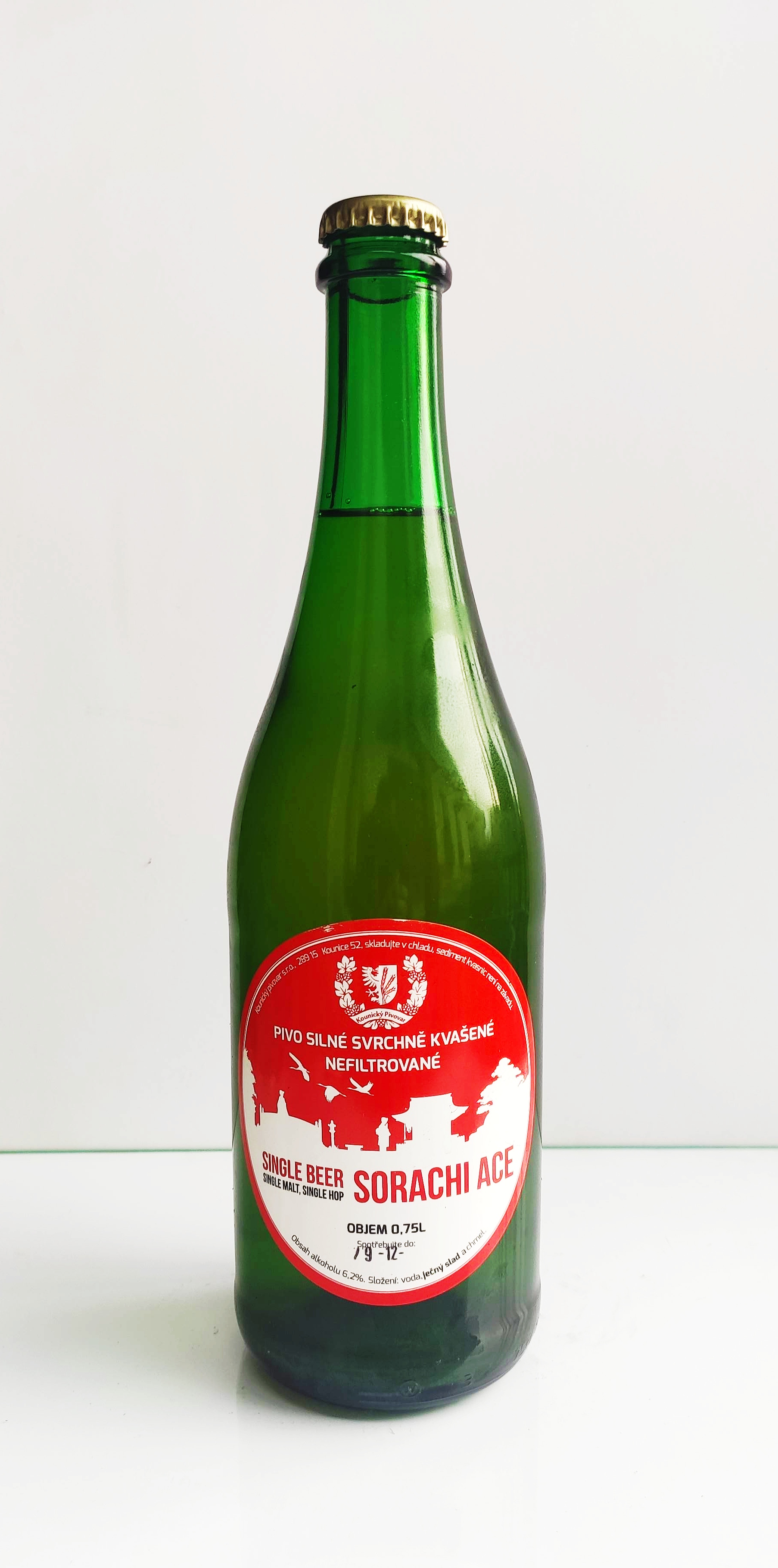 Kounice Single Beer Sorachi Ace 15°