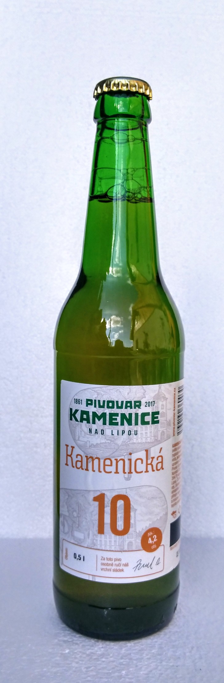Kamenice 10° Kamenická desítka