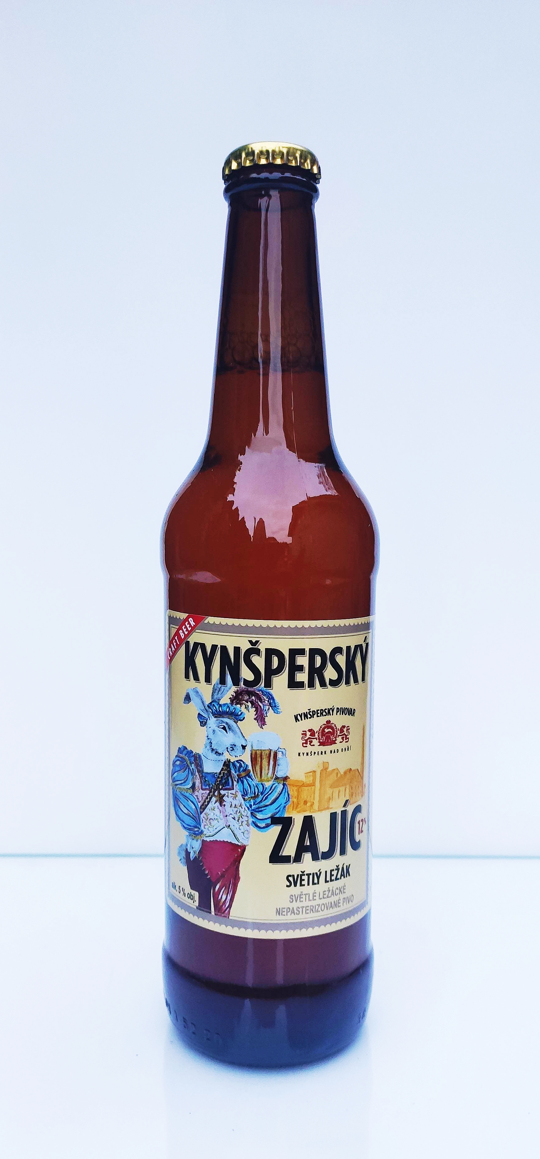 Kynšperk Světlý ležák 12°
