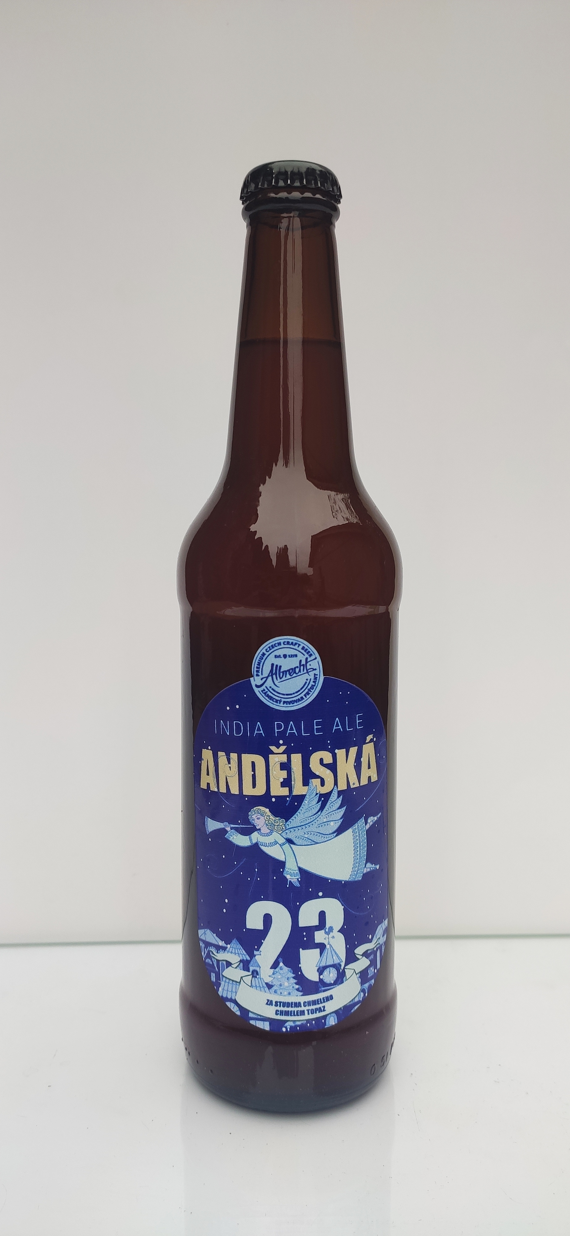Albrecht Andělská IPA Topaz 23°