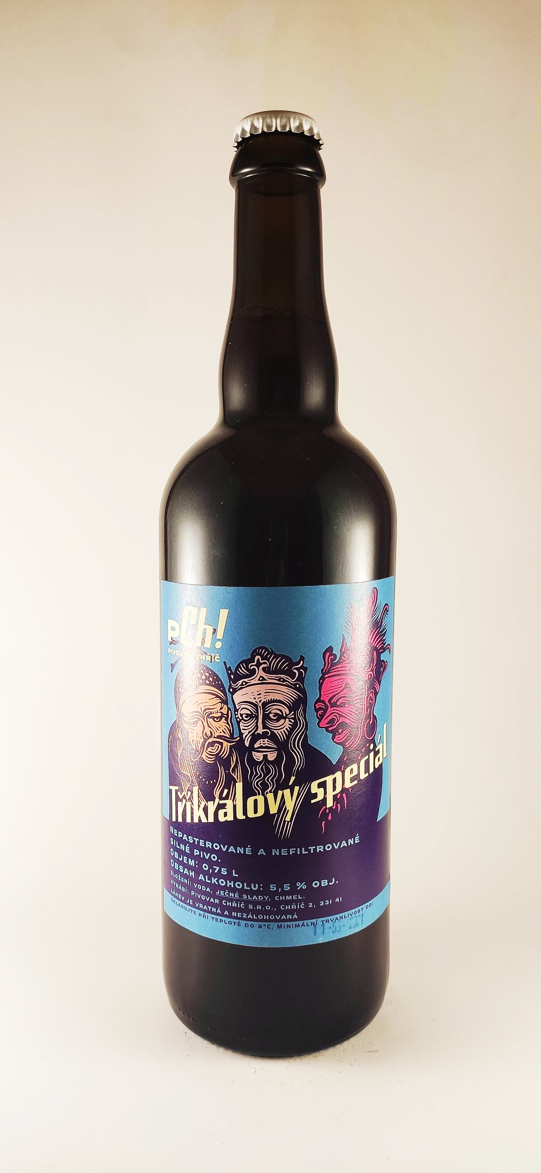 Chříč Tříkrálový speciál Dunkel 13°
