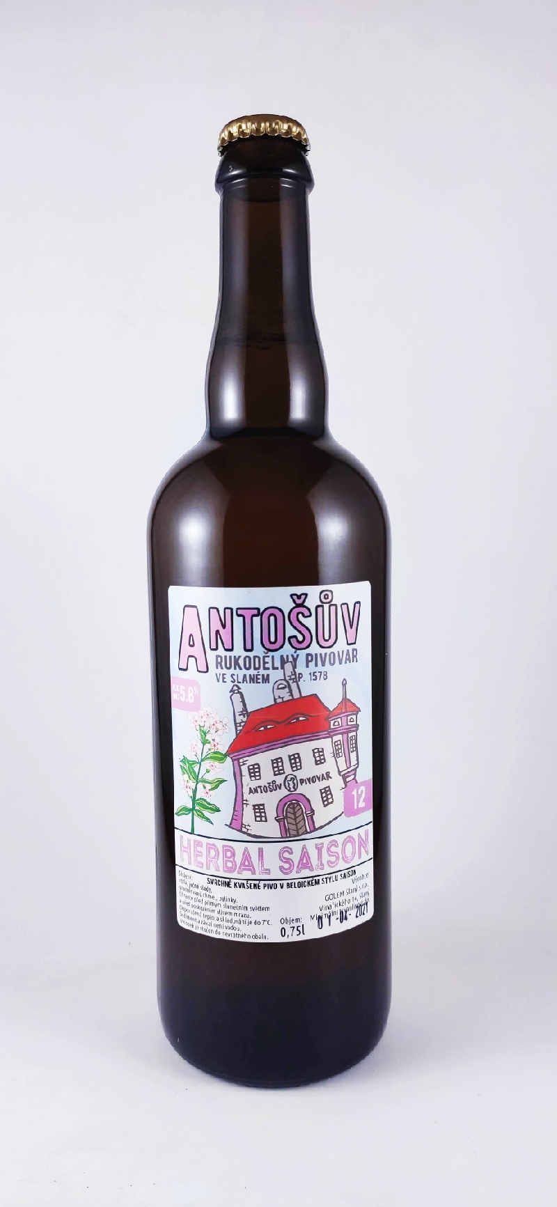 Antoš Herbal Saison 12°