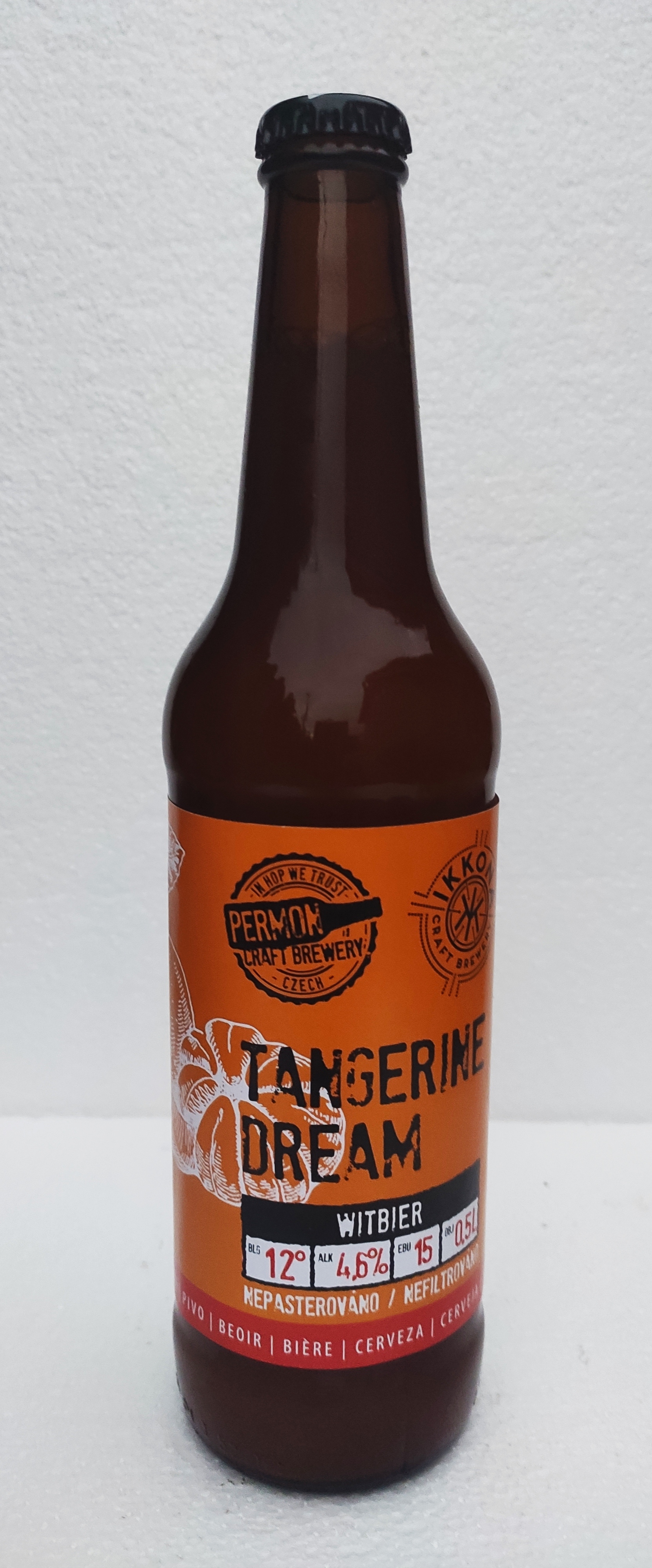 Permon a Ikkona Brewery Tangerine Dream 12°