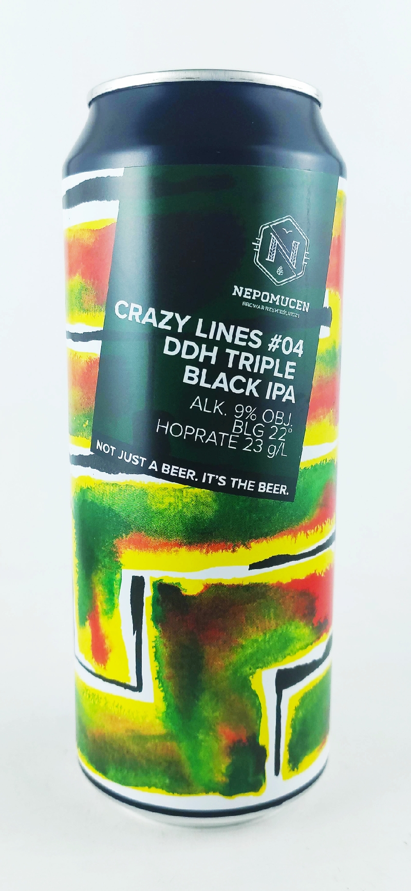 Nepomucen Crazy Lines #04 Black IPA 22°