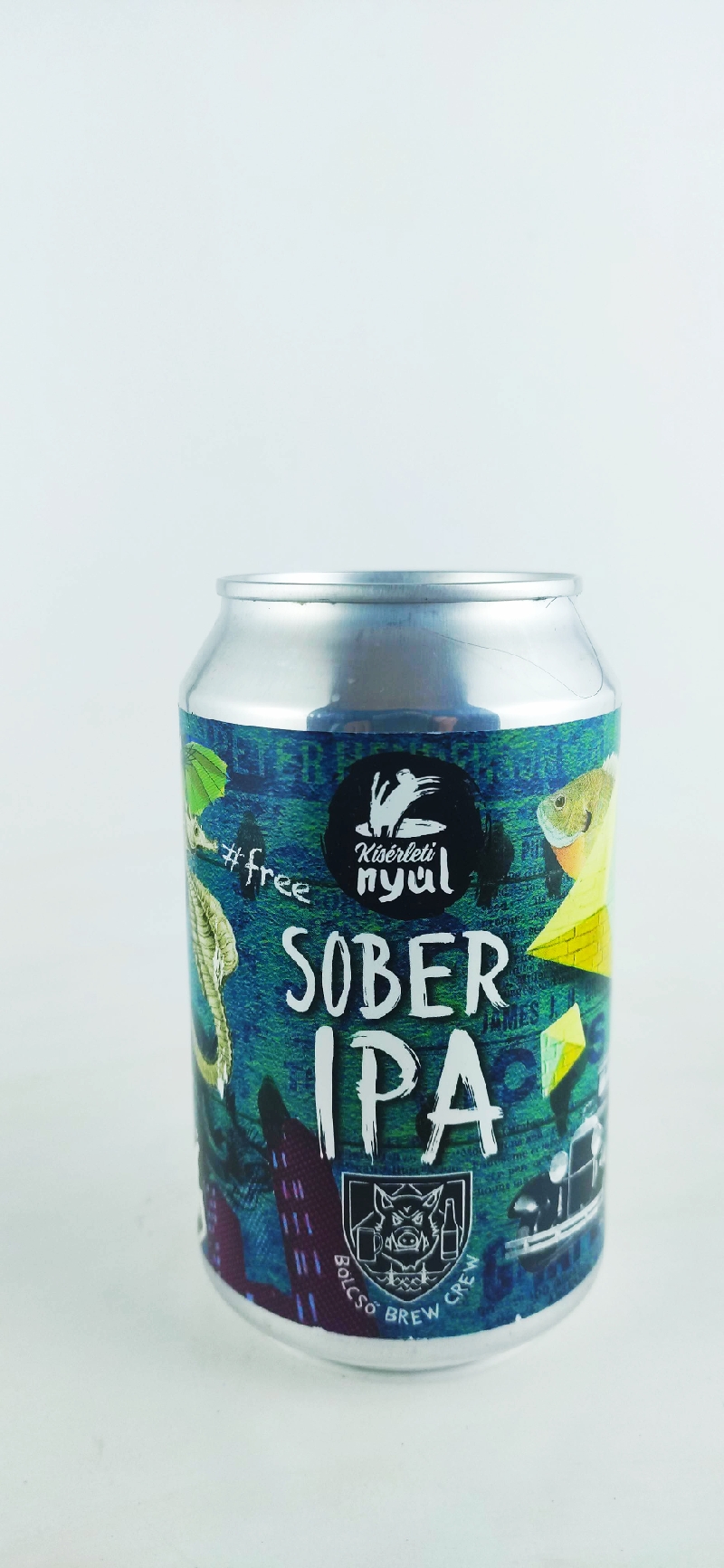 Fehér Nyúl Sober nealko IPA 0°
