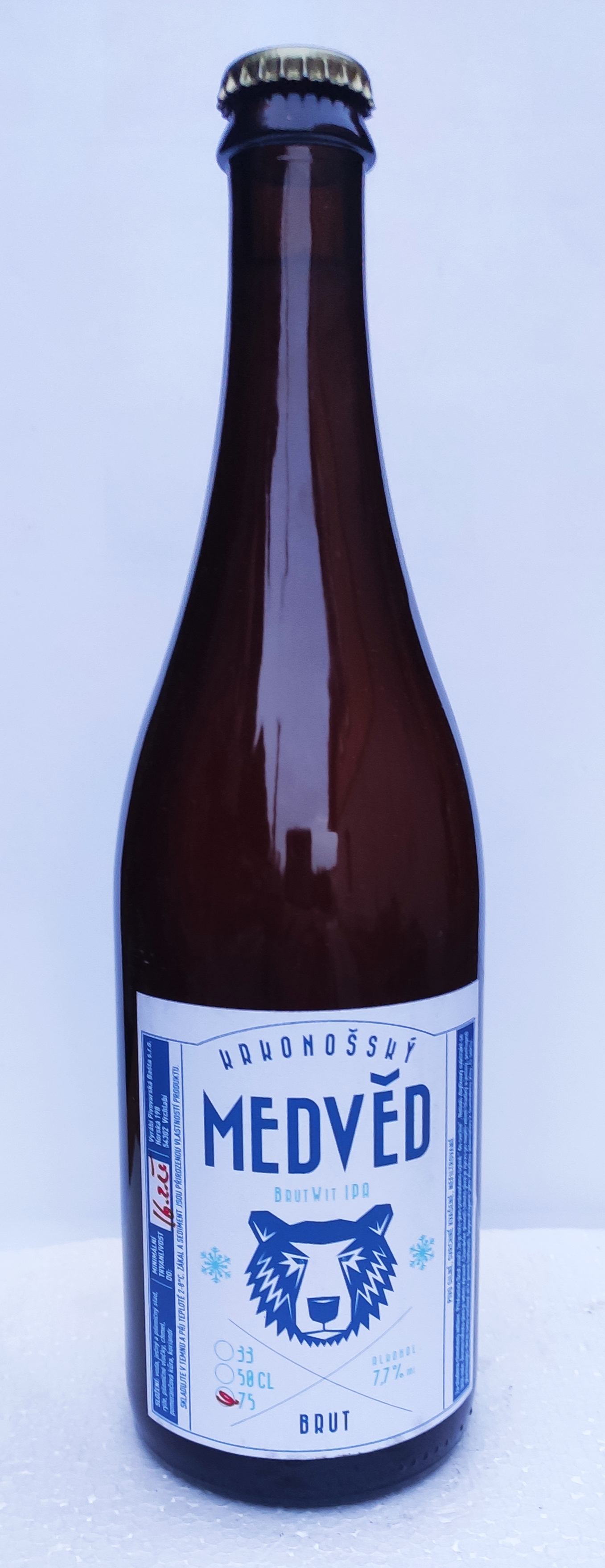 Krkonošský Medvěd BrutWit IPA 13,8°