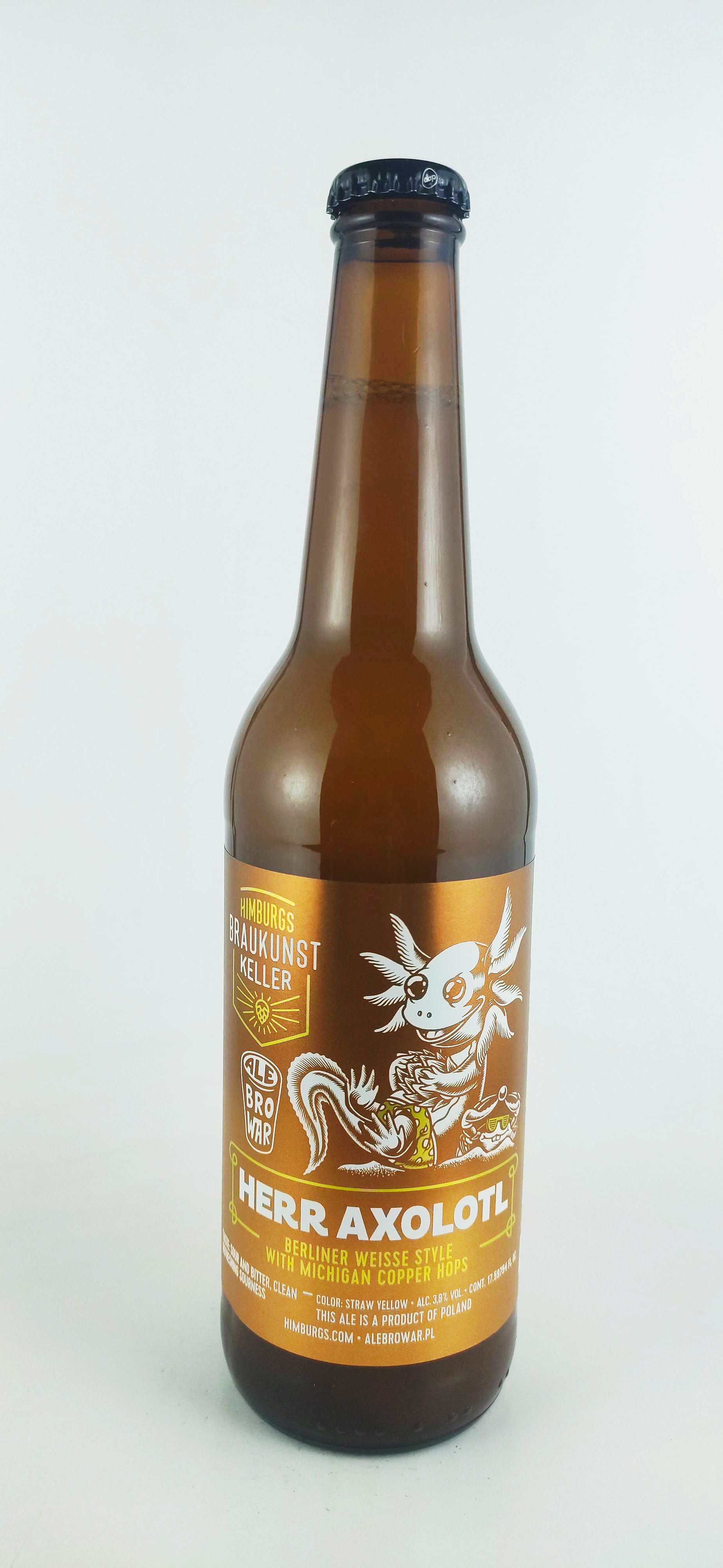 Ale Browar Herr Axolotl Michigan Copper Hops 9°