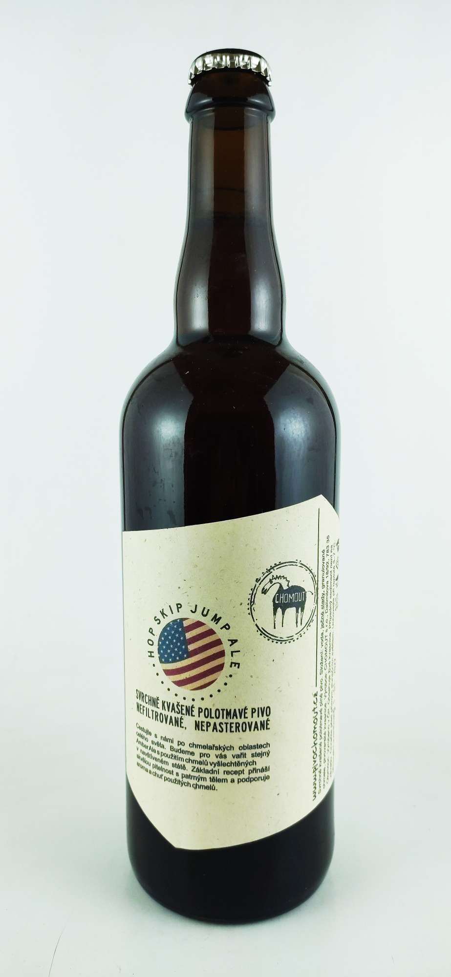 Chomout Hop Skip Jump amber Ale 12°