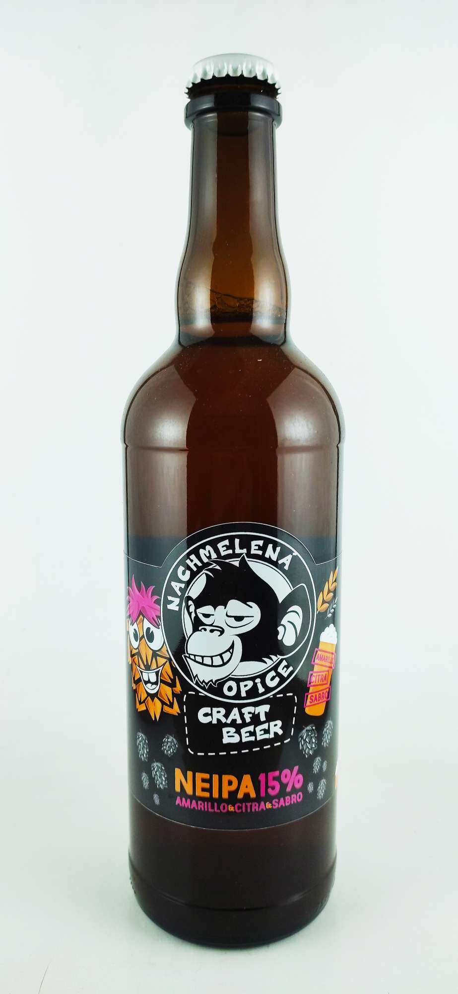 Nachmelená opice NEIPA Amarillo & Citra & Sabro 15°