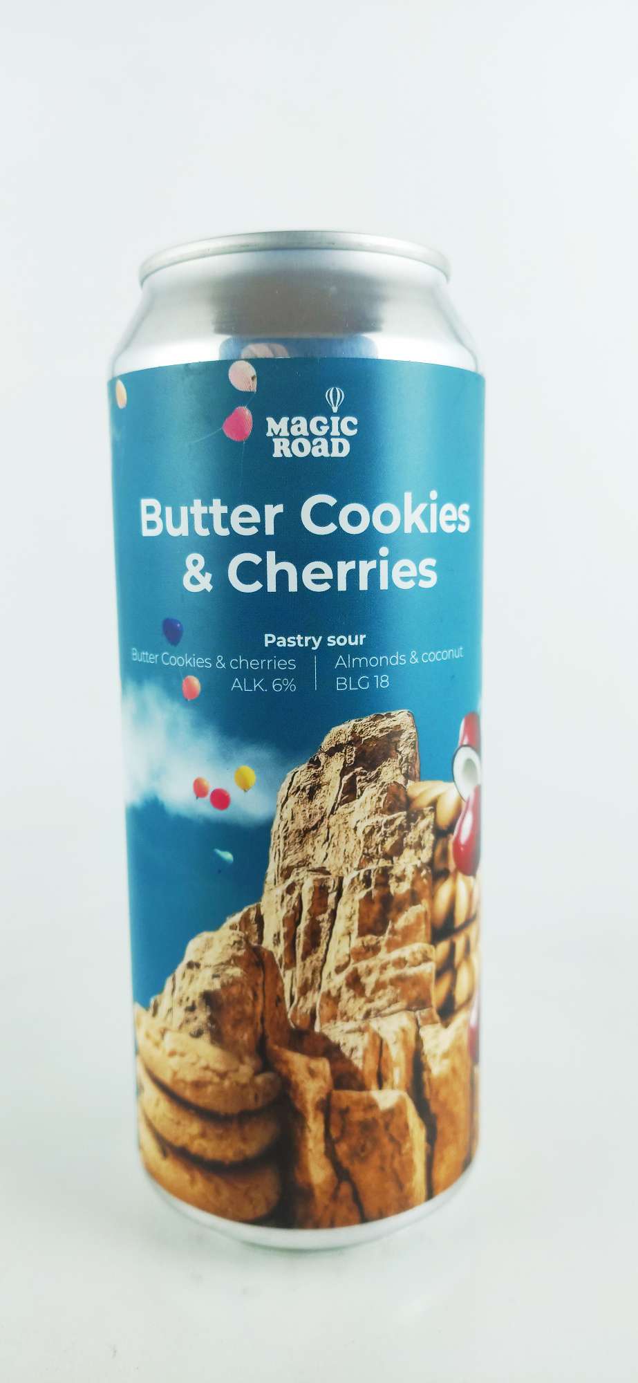 Magic Road Butter Cookies & Cherries 18°