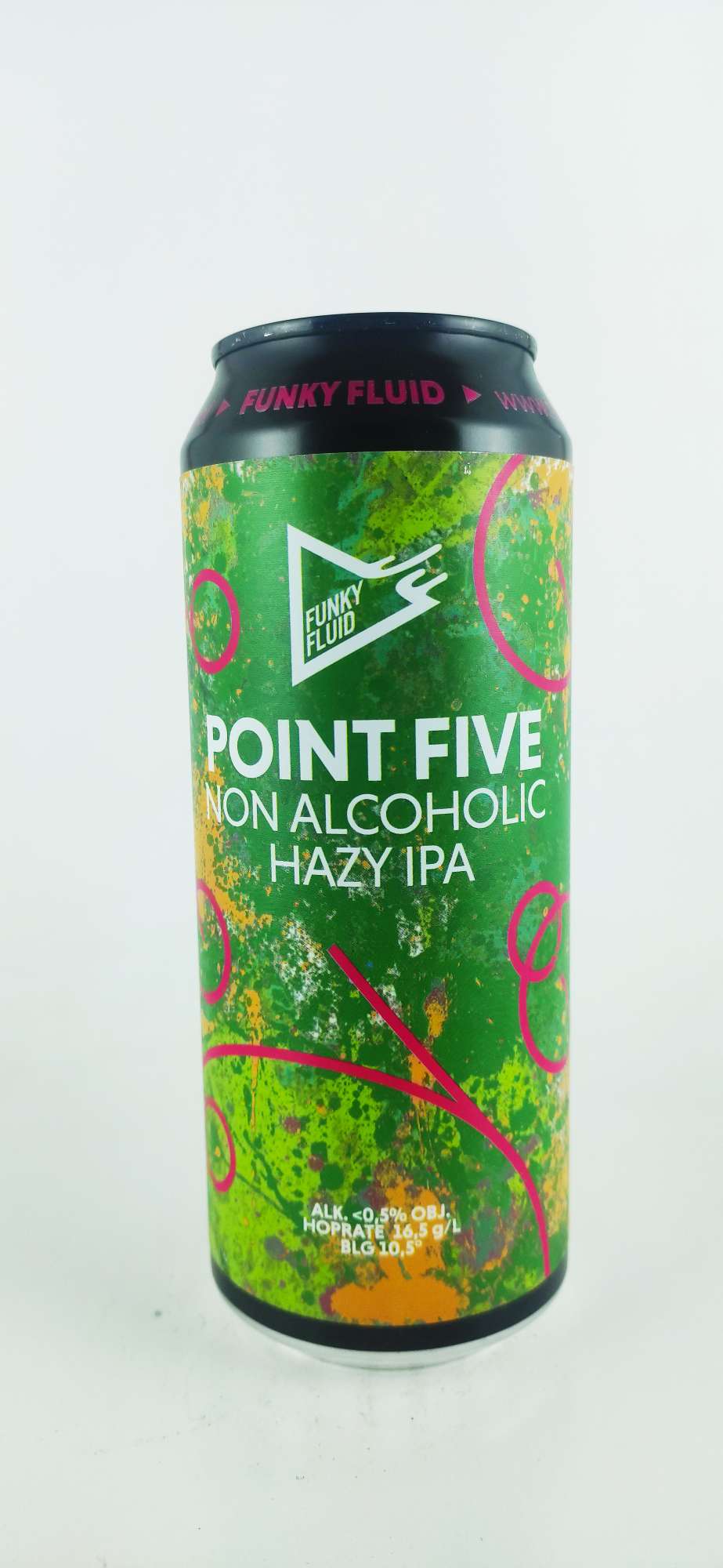 Funky Fluid Point Five Hazy IPA 0°