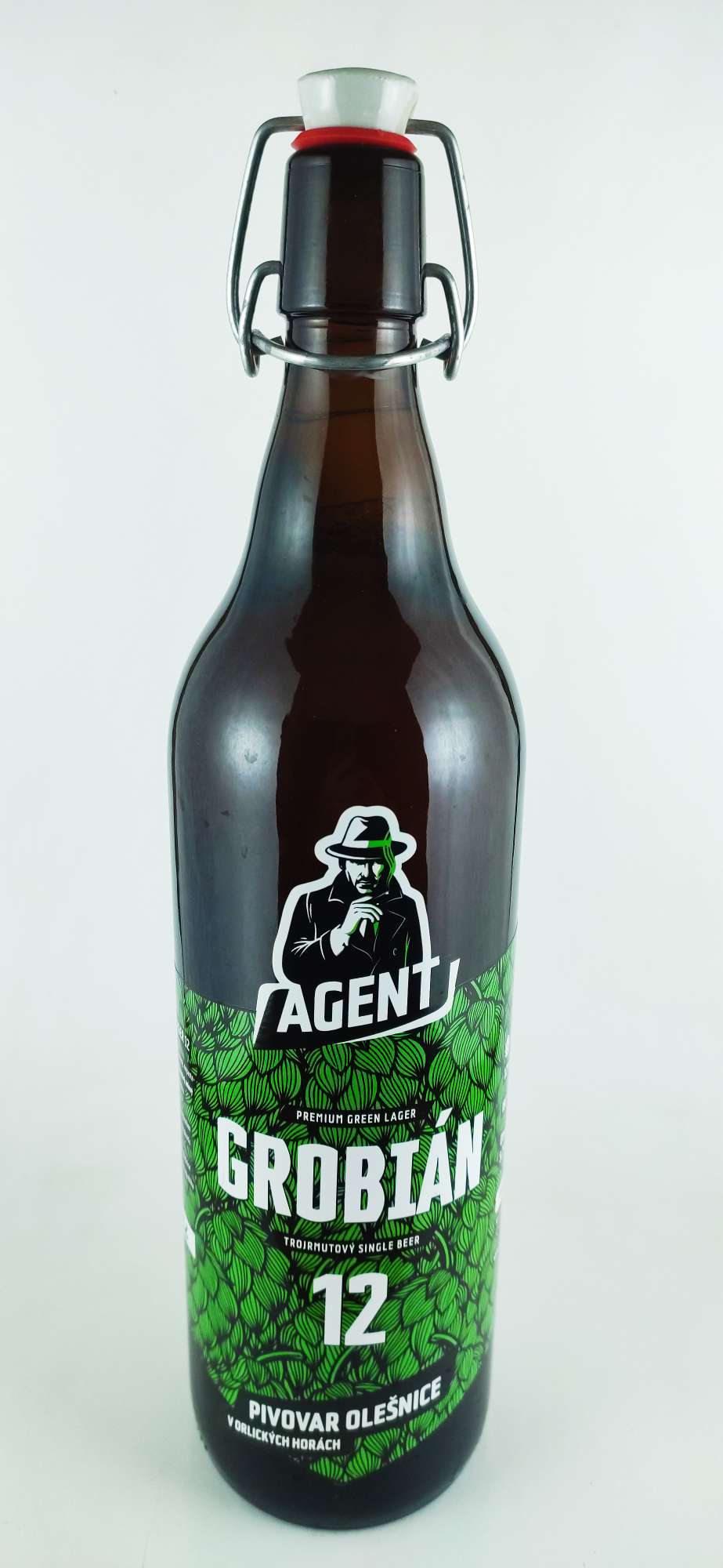 Agent Grobián extra bitter fresh hop lager 12°