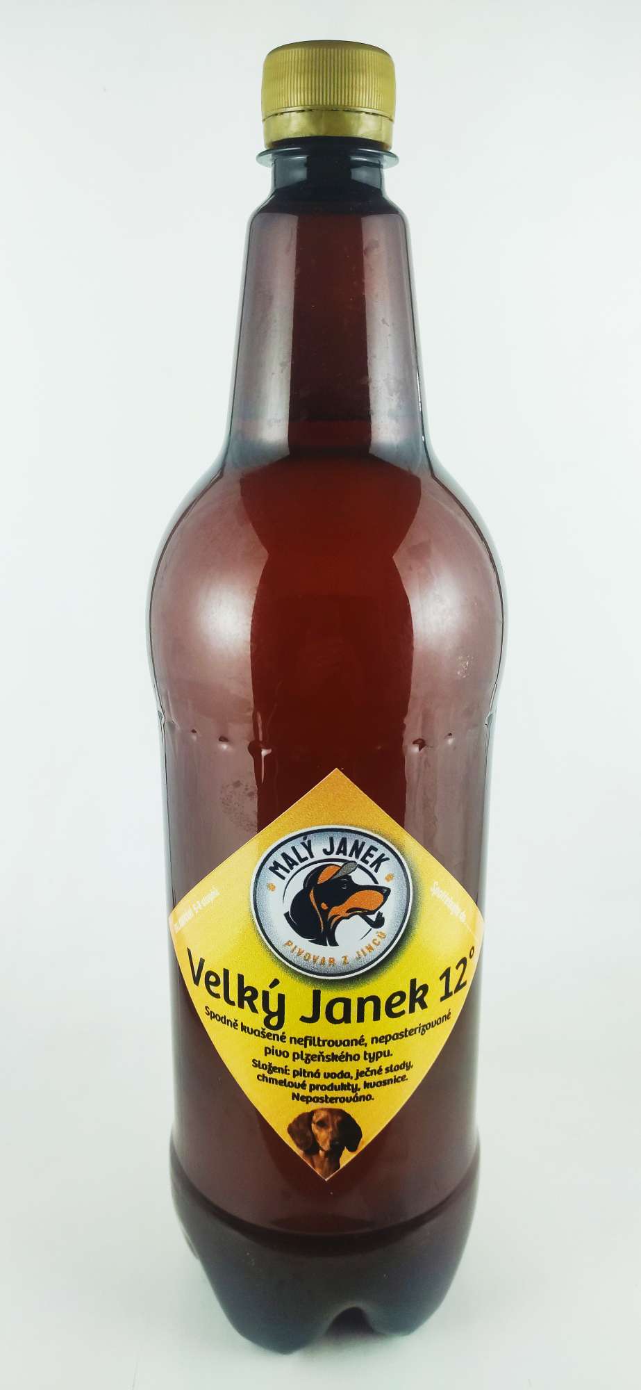 Malý Janek Velký Janek ležák 12°