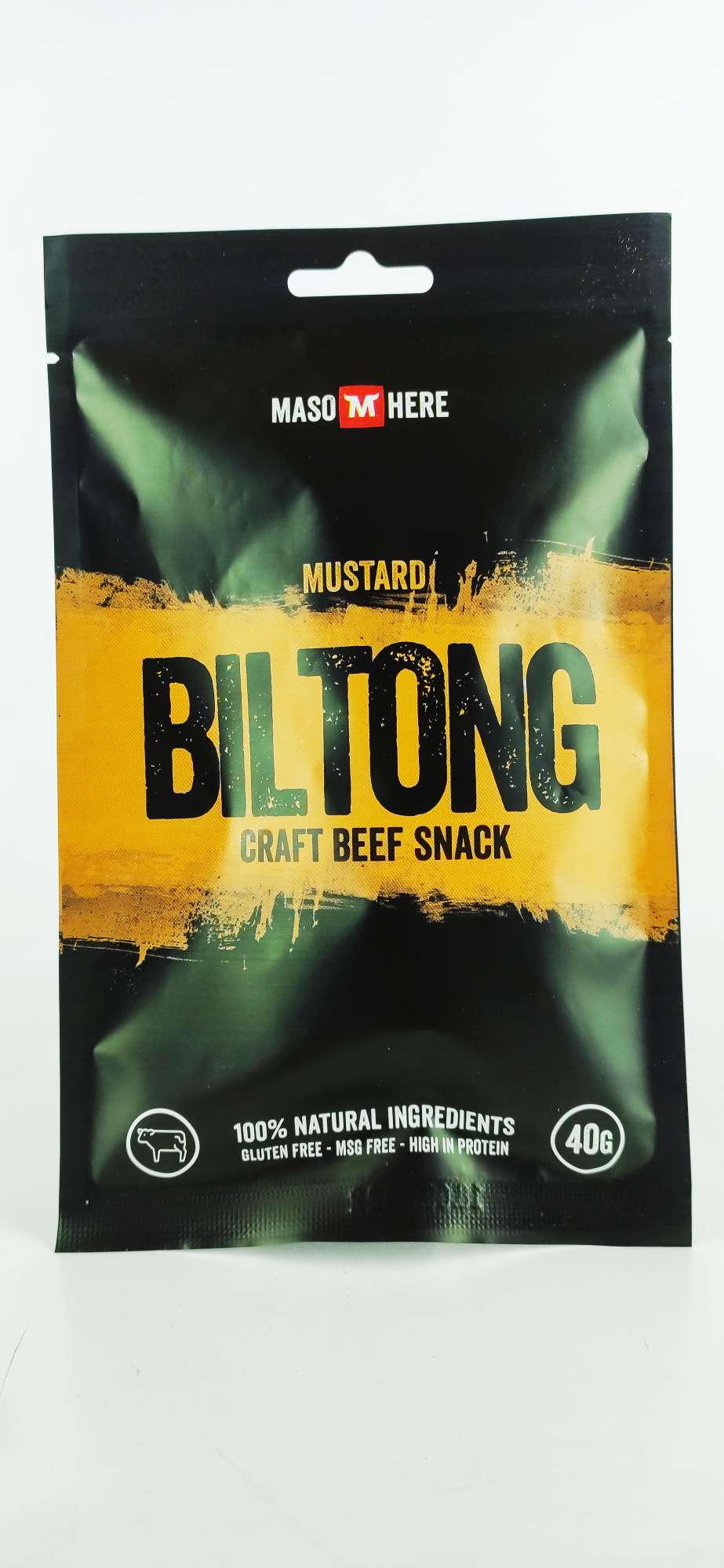 Maso Here Hovězí Biltong Hořčice 40g