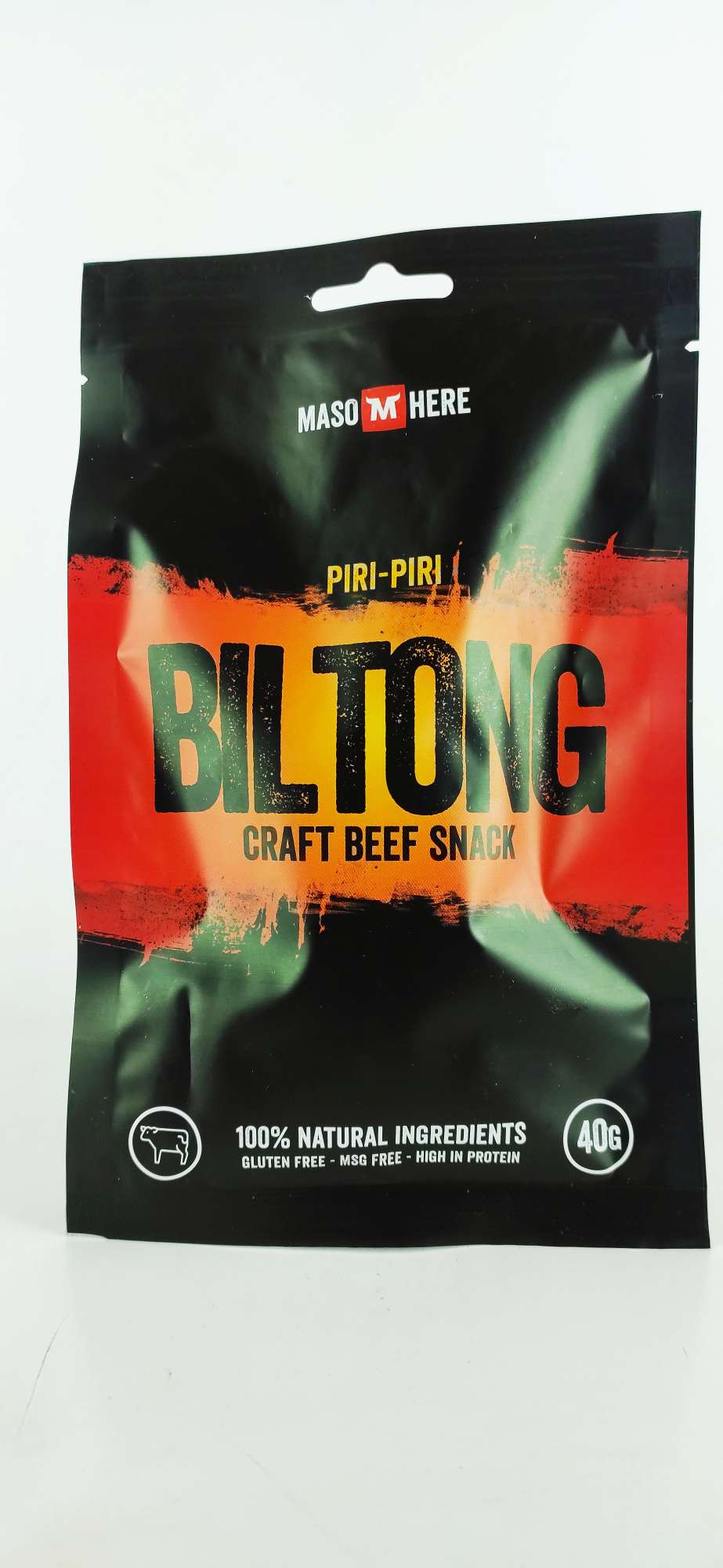 Maso Here Hovězí Biltong Piri Piri 40g