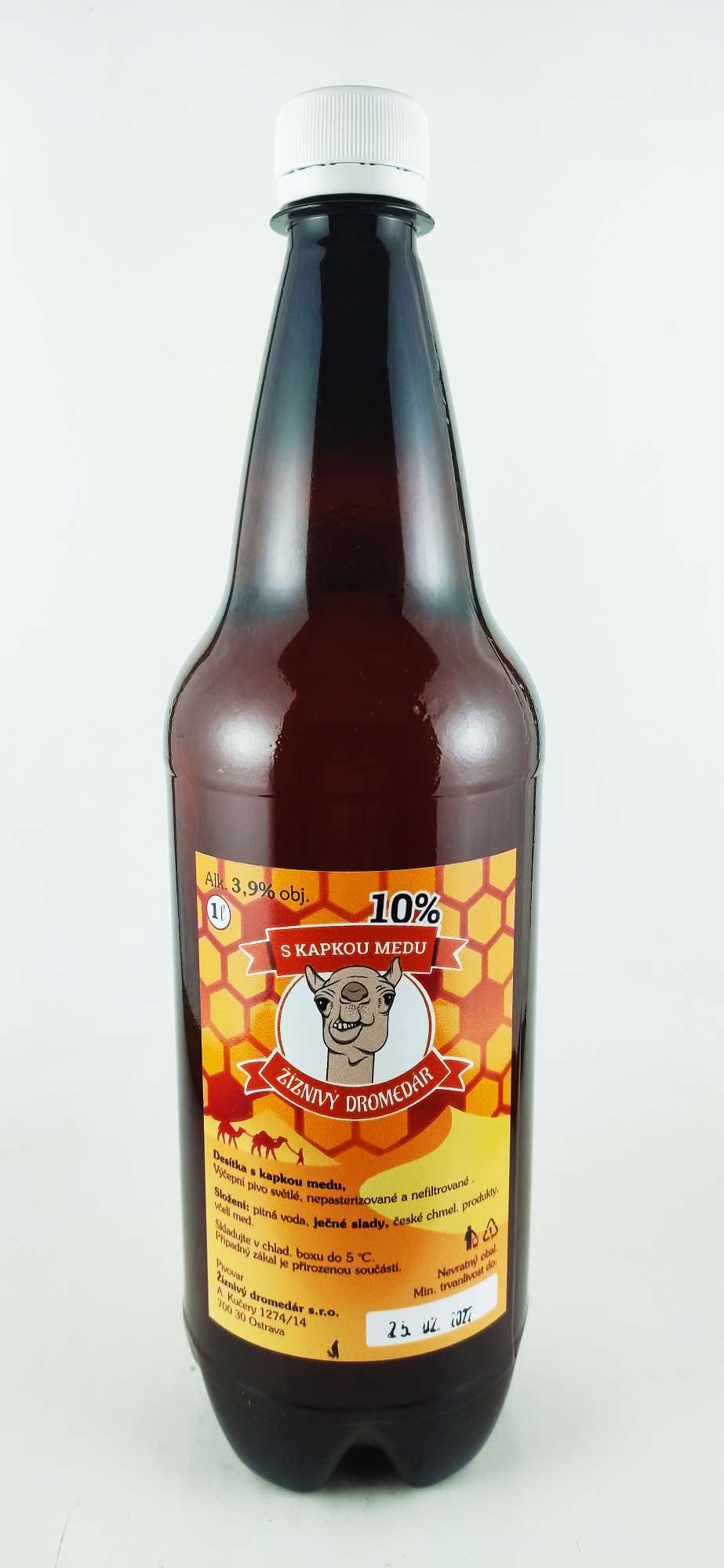 Žíznivý dromedár S kapkou medu výčepní 10°