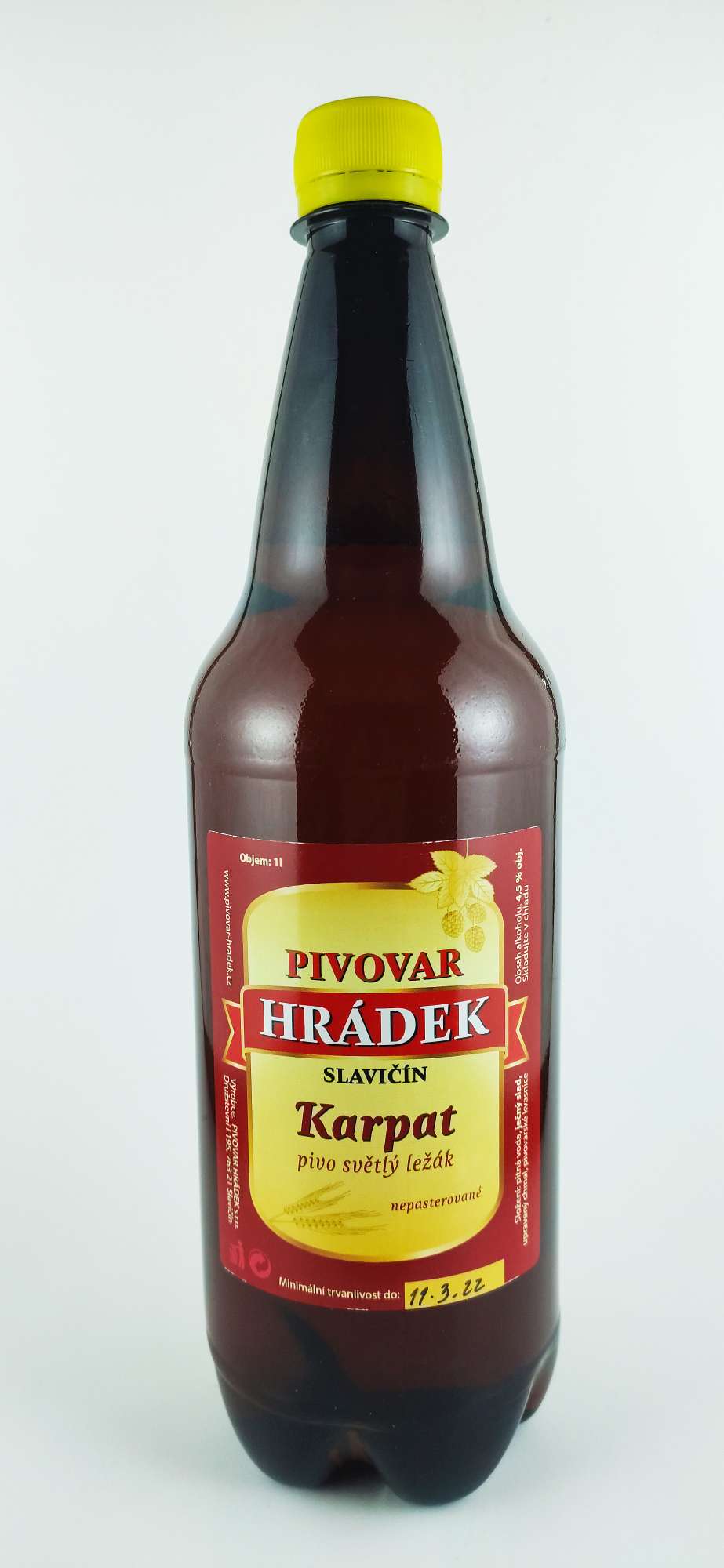 Hrádek Karpat ležák 11°