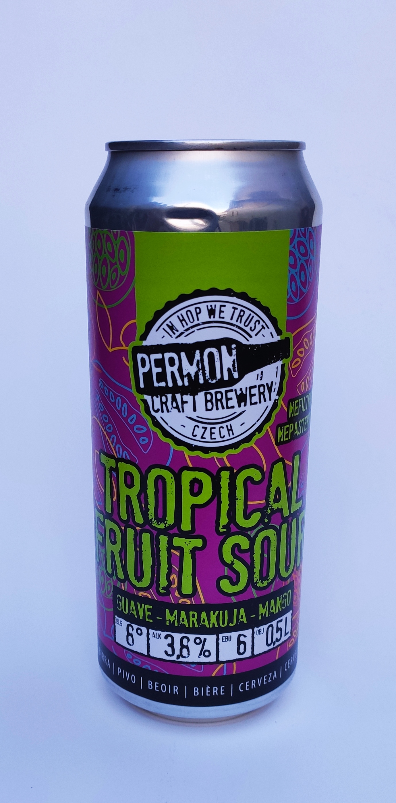 Permon Tropical Fruit sour 8°