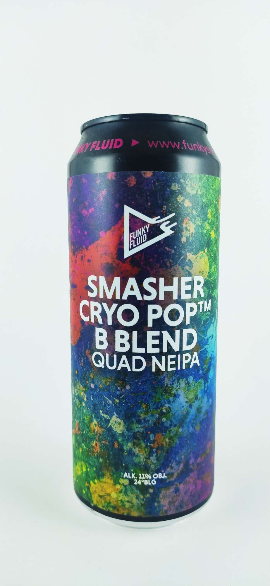 Funky Fluid Smasher Cryo Pop B Blend Quad IPA 16°