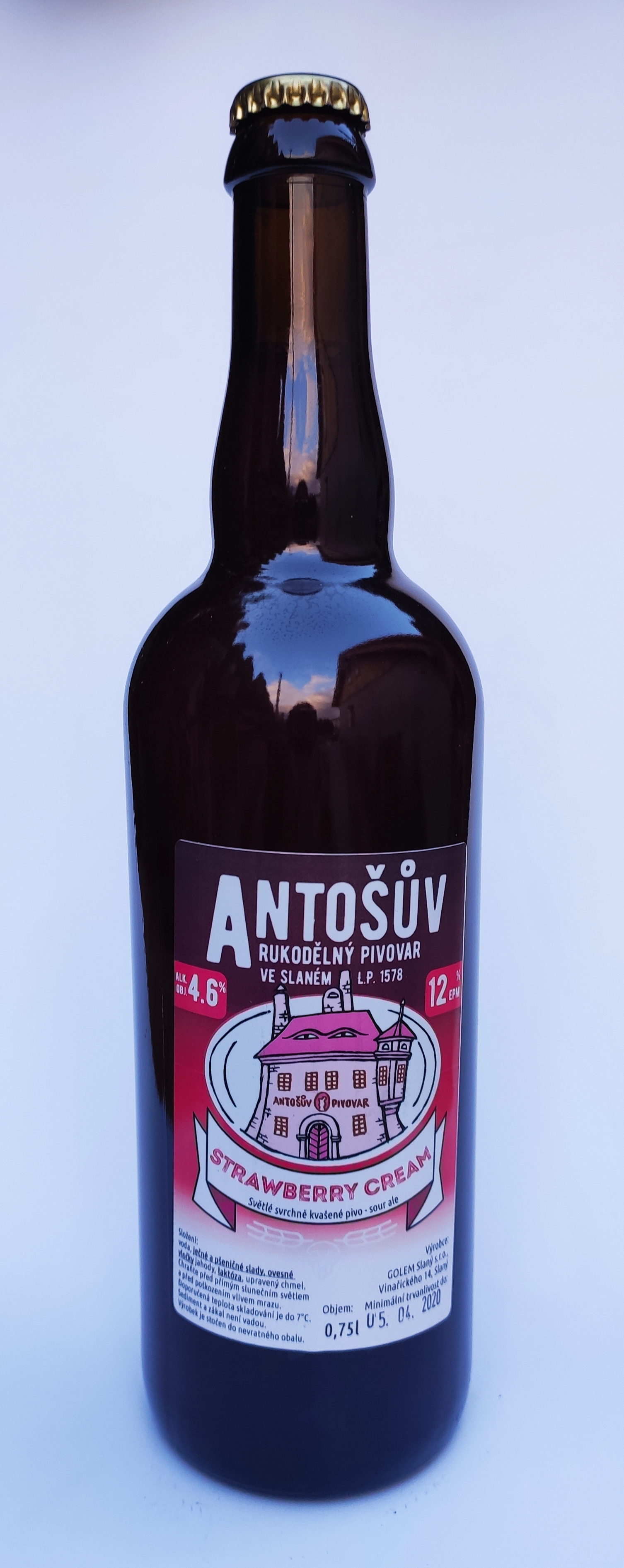 Antoš Strawberry Cream 12°