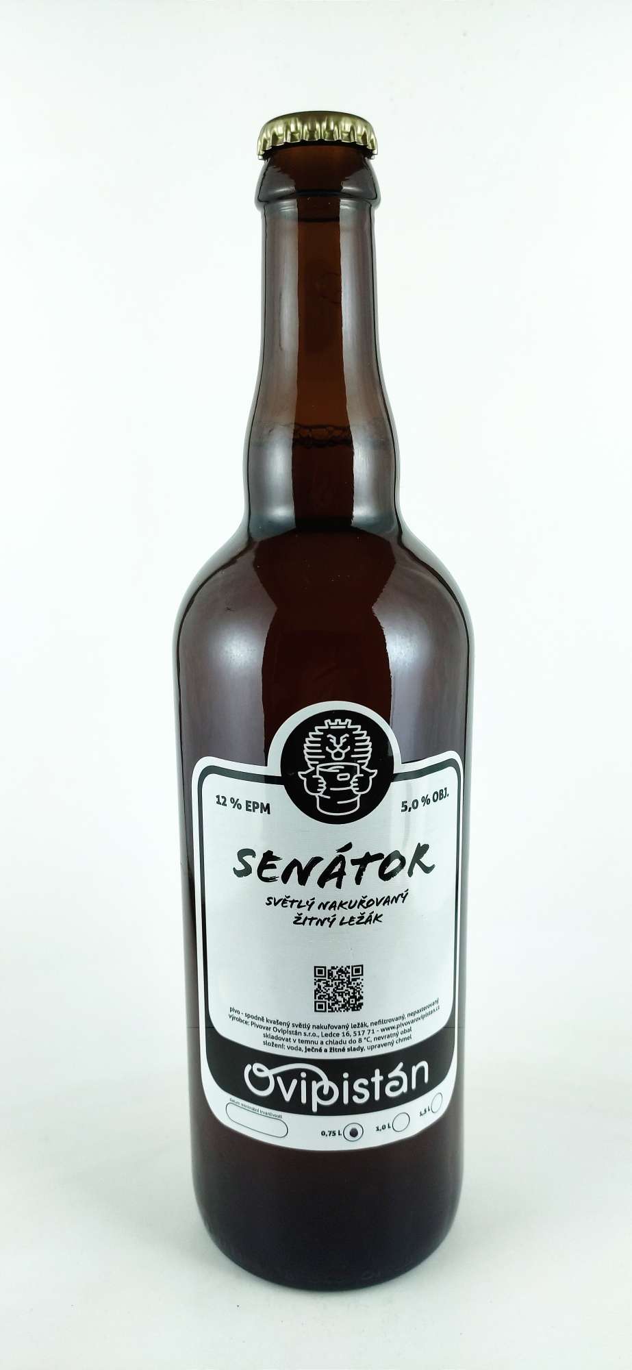 Ovipistán Senátor Nakuřovaný ležák 12°