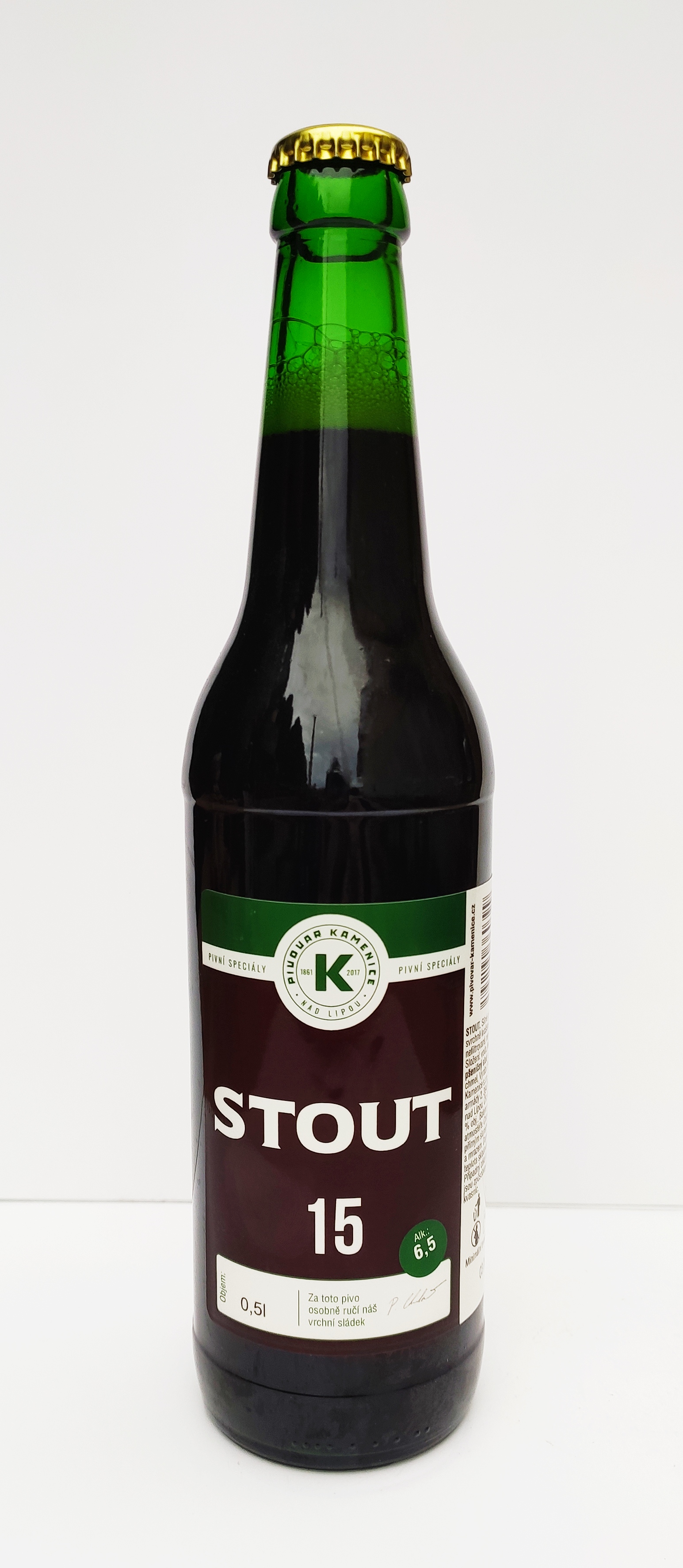 Kamenice Stout 15°