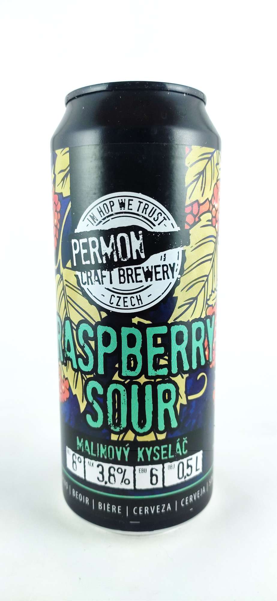 Permon Malinový kyseláč Sour 8°