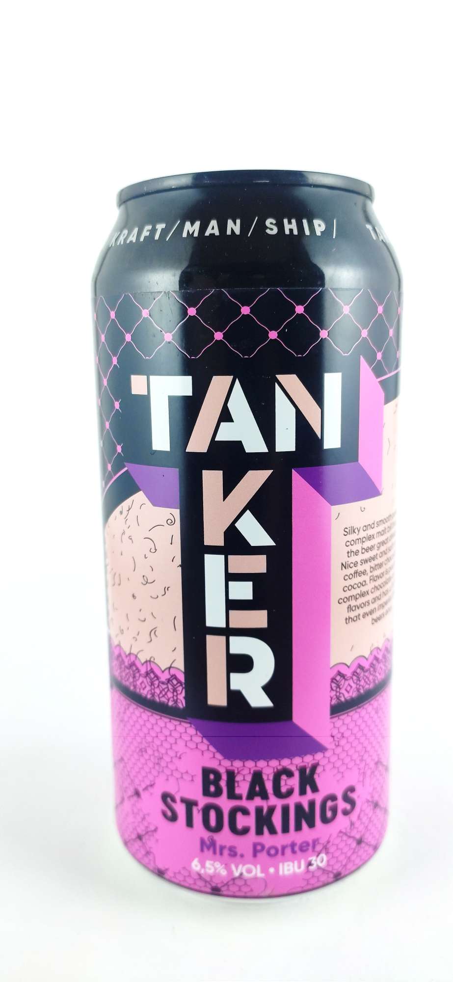 Tanker Black Stockings Porter 15°
