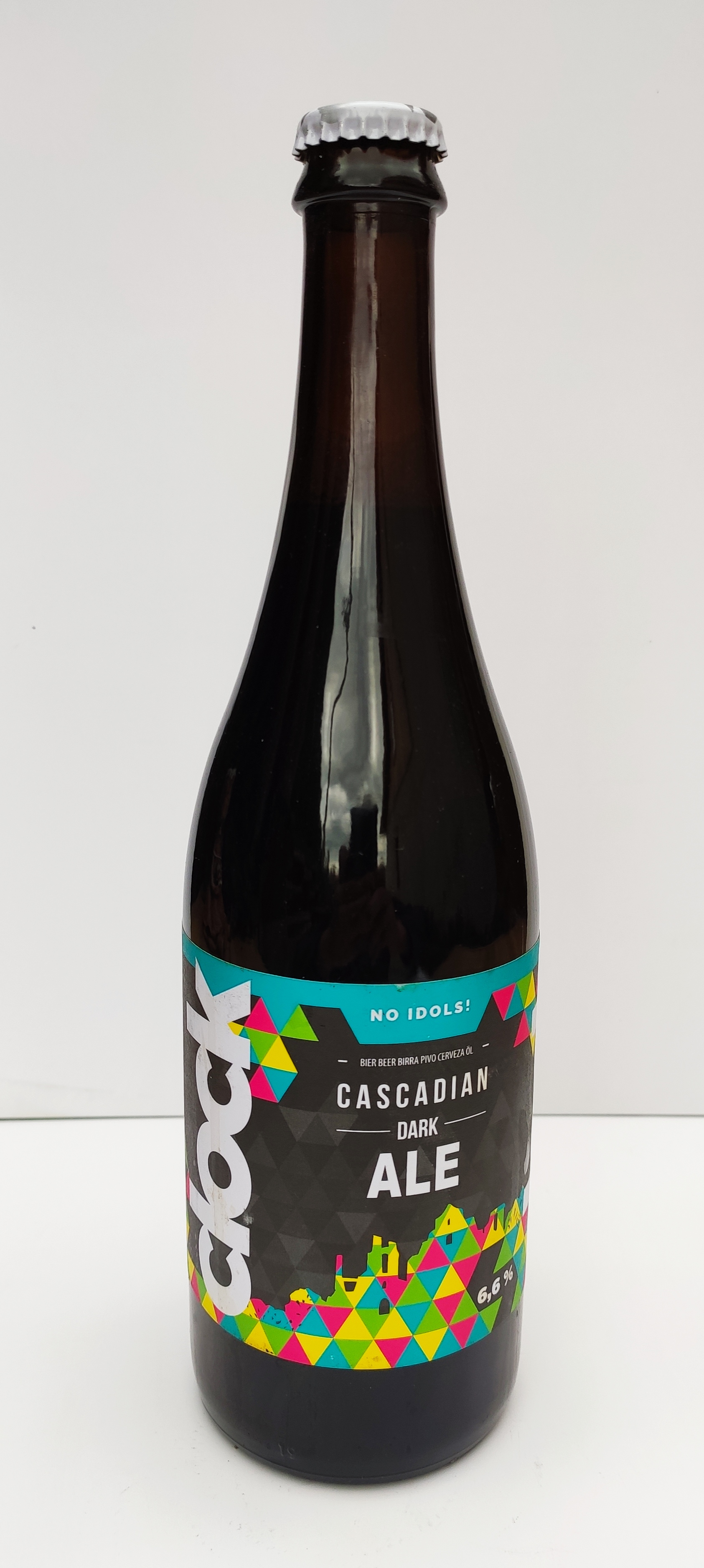 Clock No Idols !  Cascadian Dark Ale 16°