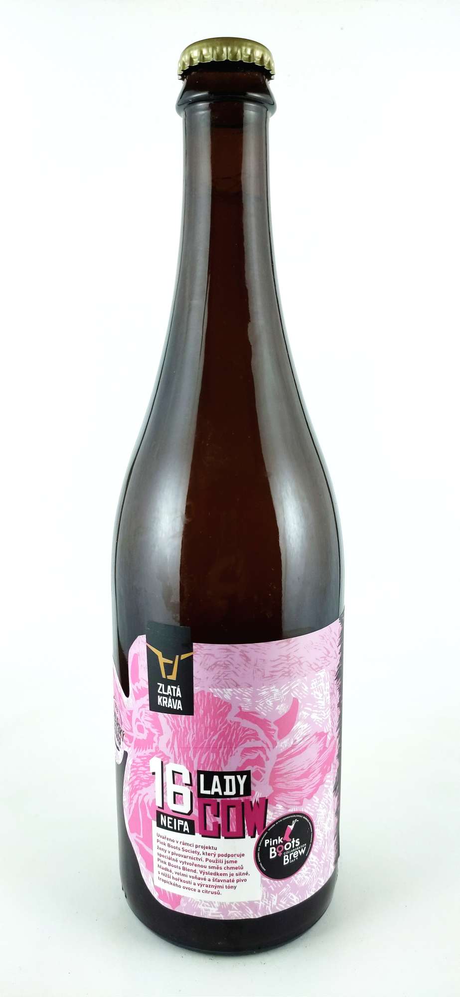 Zlatá kráva Lady Cow NEIPA 16°