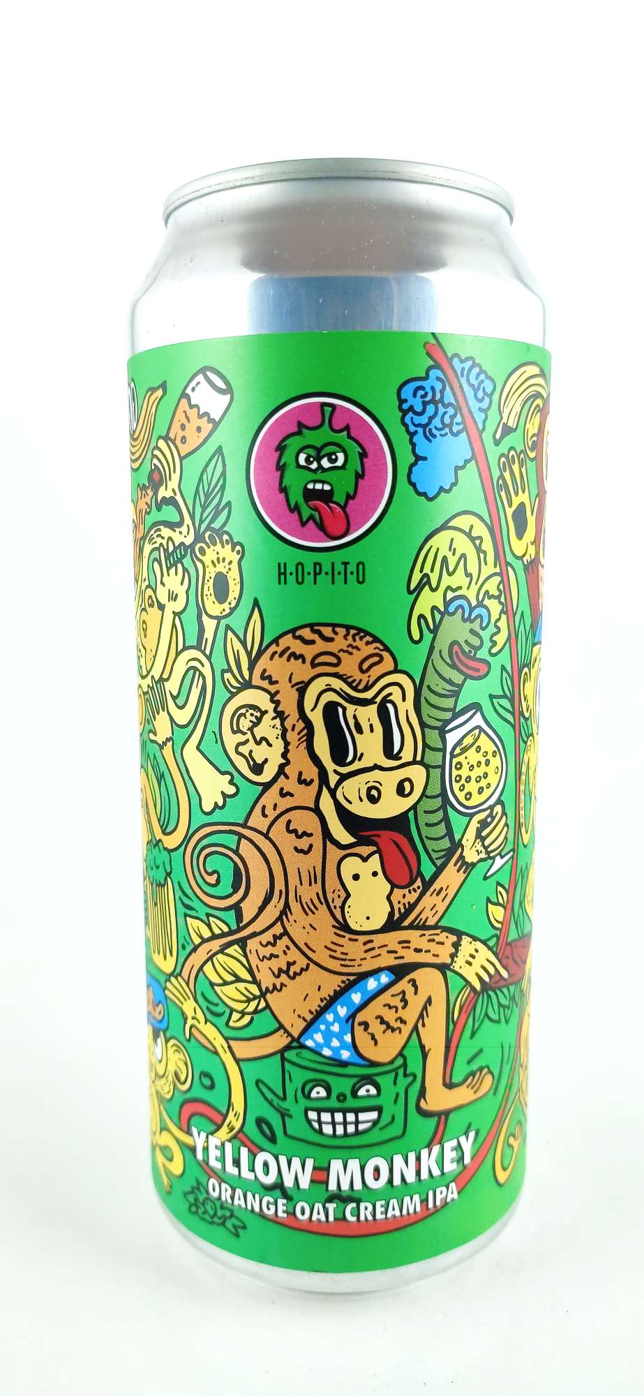Hopito Yellow Monkey  Orange Oat Cream IPA 18°