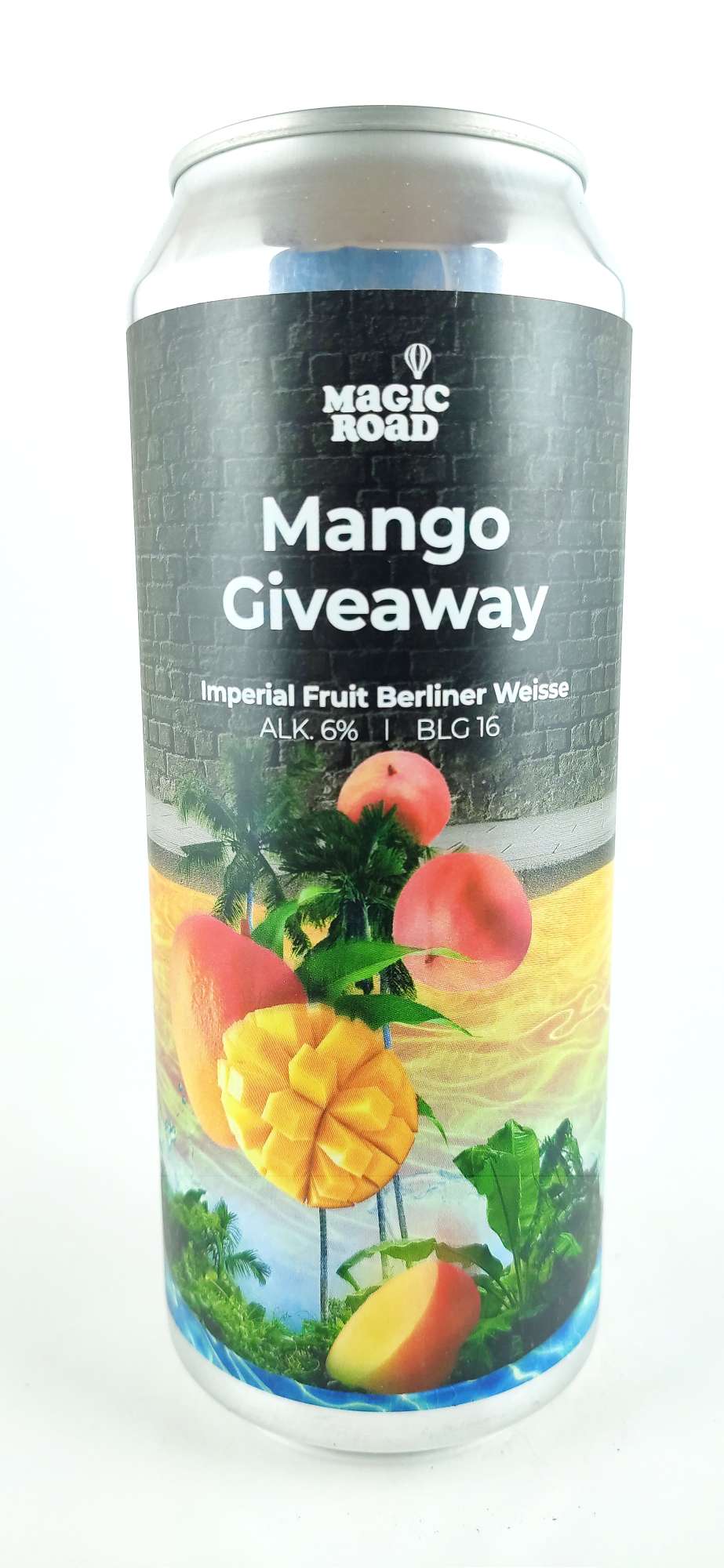 Magic Road Mango GiveAway Sour Fruited Imperial Berliner Weisse 16°
