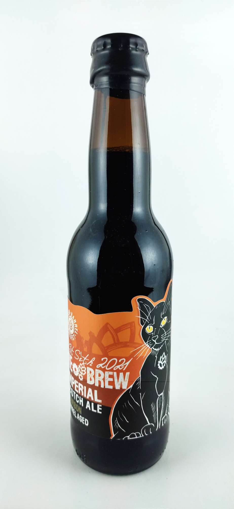 Rebrew Cat Sith 2021 Bourbon Barrel Aged Imperial Scotch Ale BA 26°