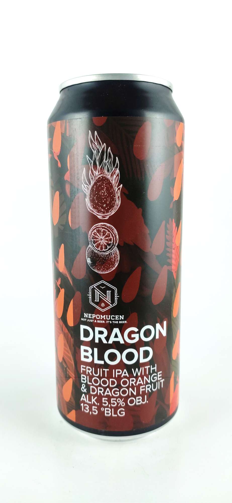 Nepomucen Dragon blood Fruit IPA with Blood Orange and Dragon Fruits 13°