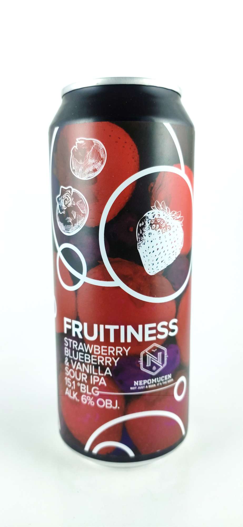 Nepomucen Fruitiness Strawberry, Blueberry, Vanilia Sour Ipa 15°